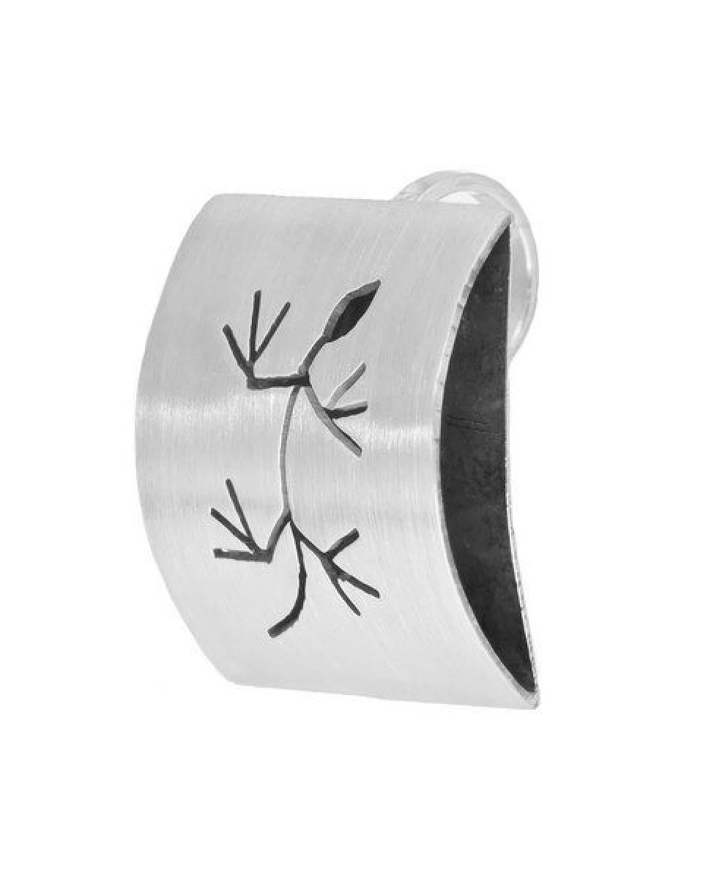 pakilia Silber Kette Gecko Fair-Trade und handmade – Ansicht 2