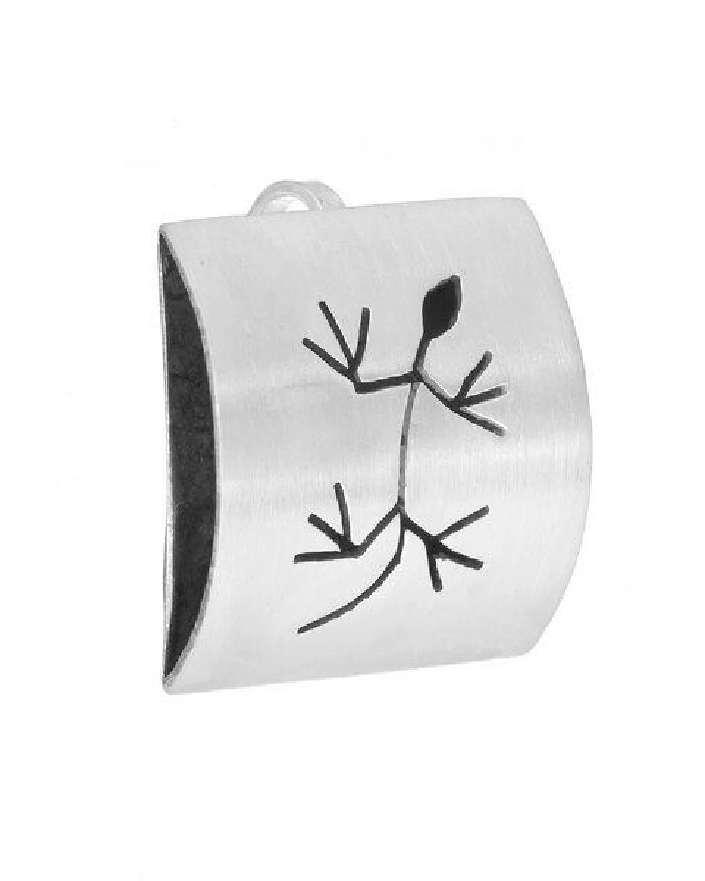 pakilia Silber Kette Gecko Fair-Trade und handmade – Ansicht 3