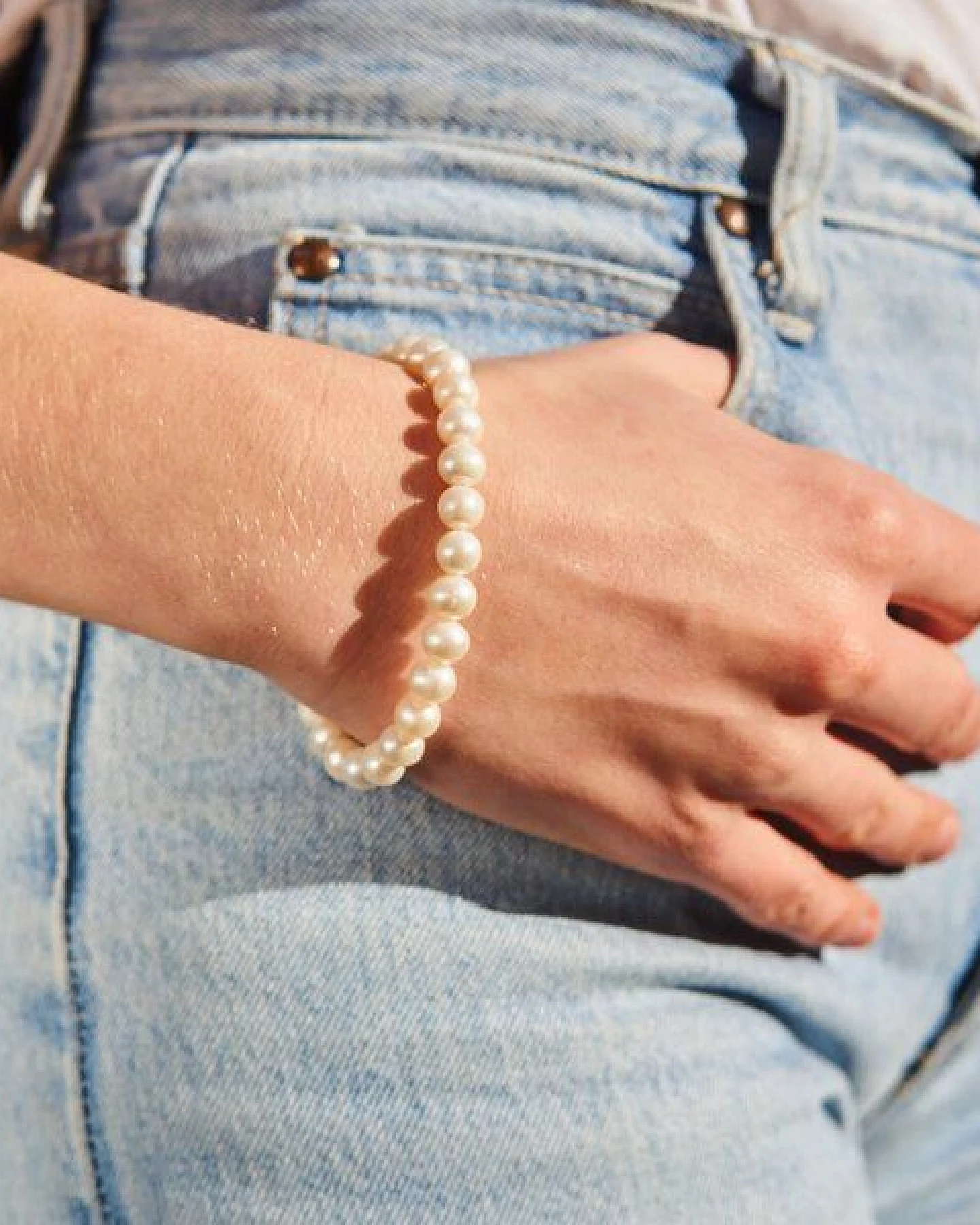 pakilia Silber Perlenarmband Perlentraum Fair-Trade und handmade – Ansicht 3