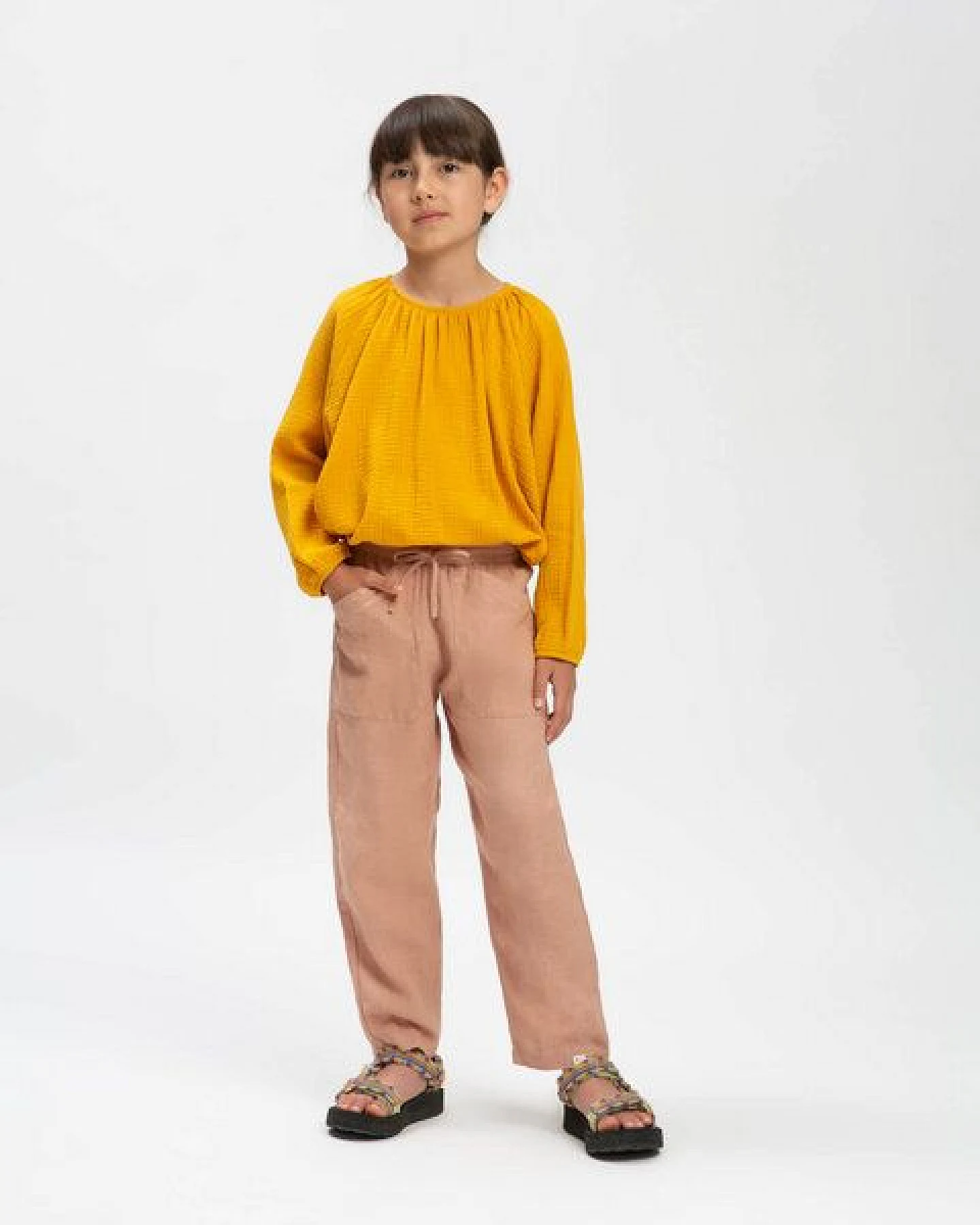 Matona Atmungsaktive Leinenhose für Kinder / Garden Pants – Ansicht 3
