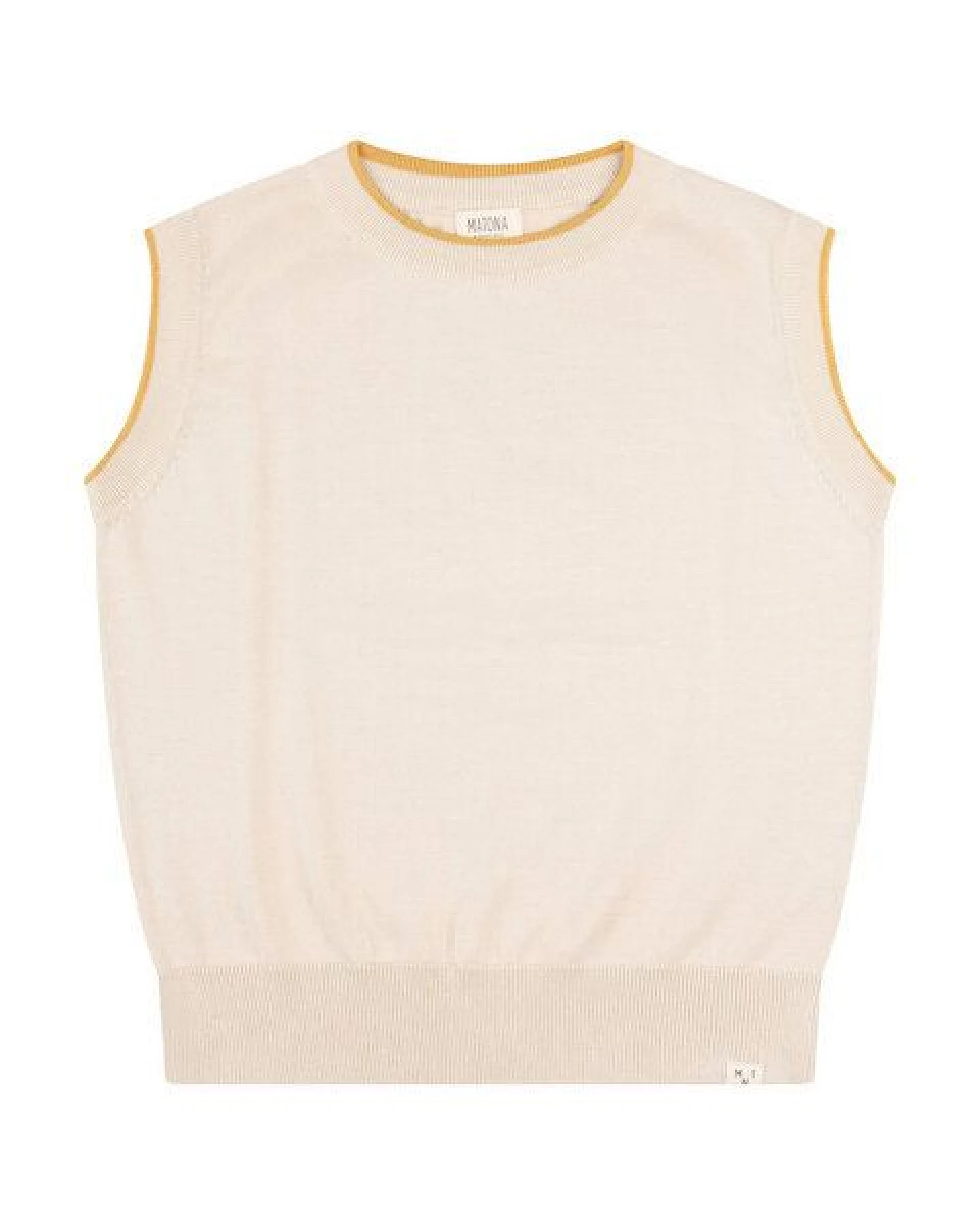 Matona Pullunder aus Baumwolle für Frauen / Cotton Knit Top – Ansicht 4