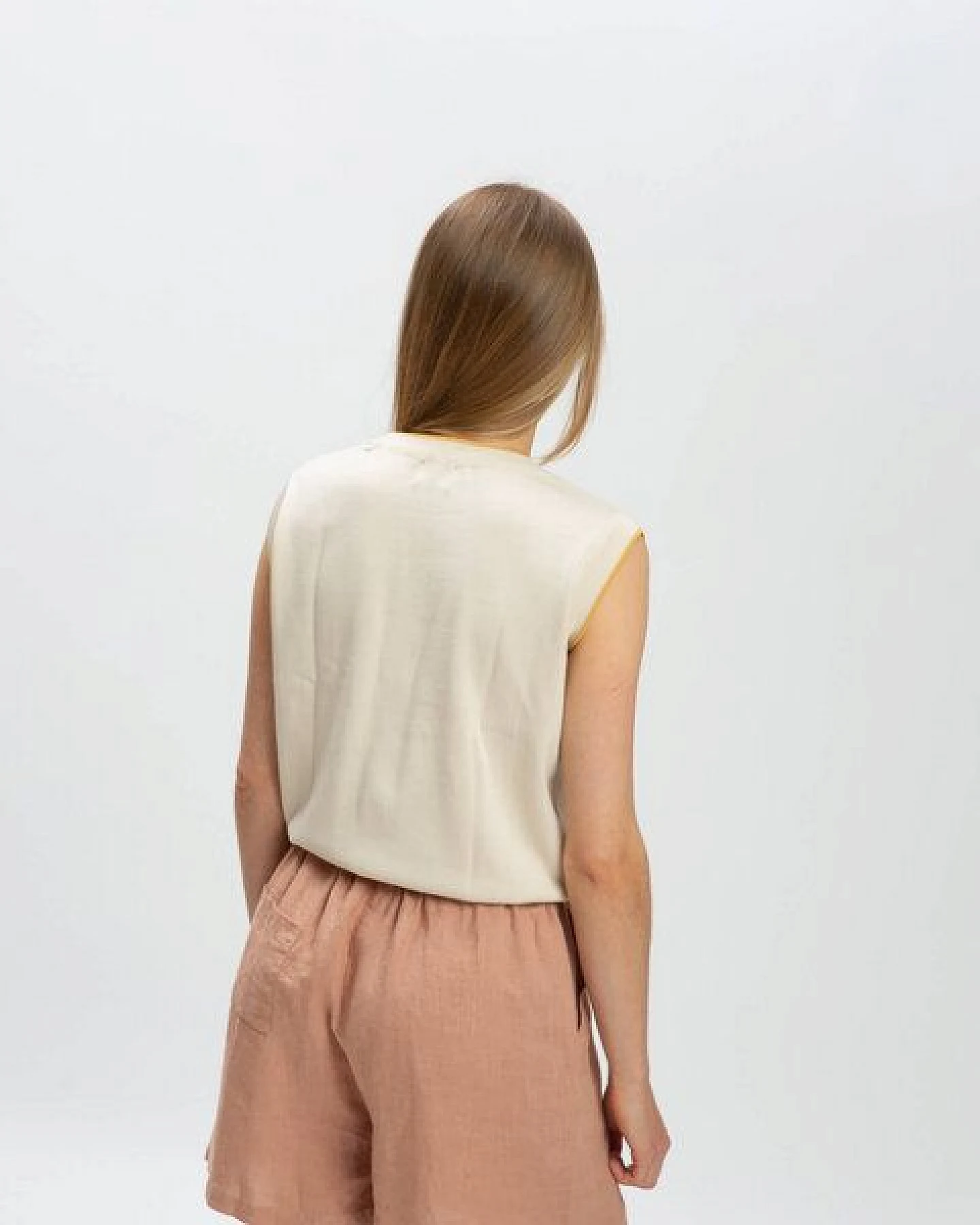 Matona Pullunder aus Baumwolle für Frauen / Cotton Knit Top – Ansicht 2