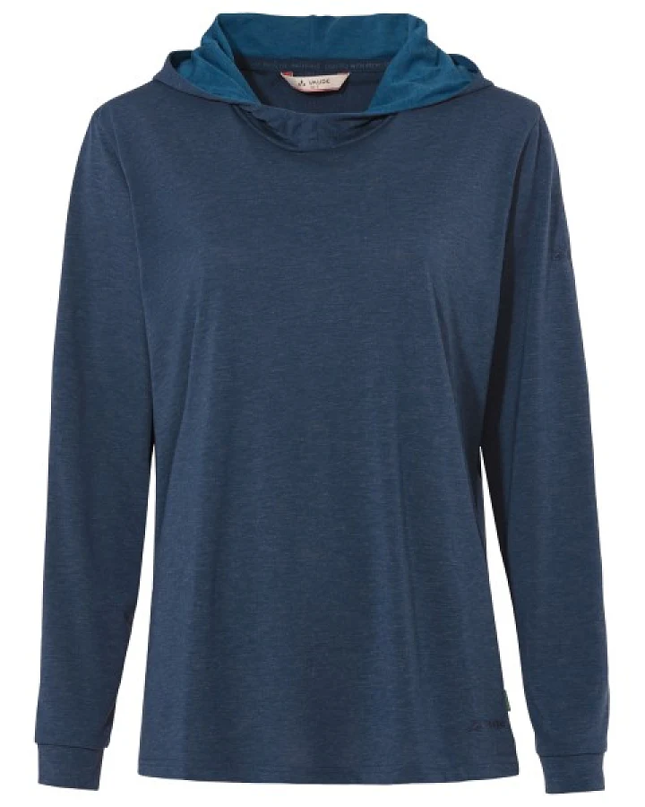 Vaude - Women's Mineo L/S Hoody - Longsleeve Gr 34 blau