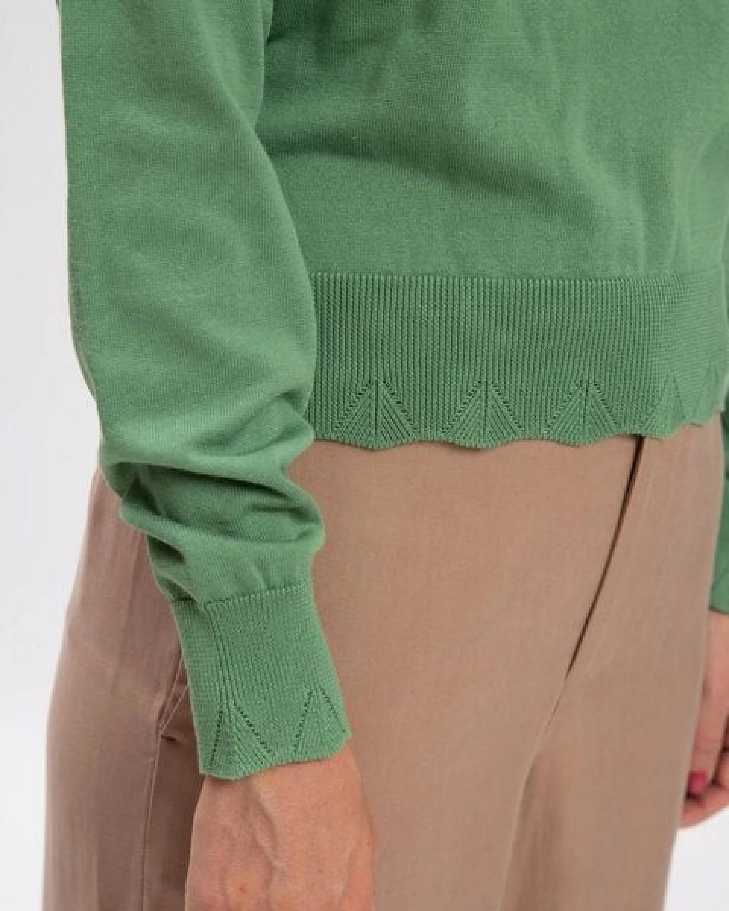 Matona Feinstrickpullover für Frauen / Flower Sweater – Ansicht 4