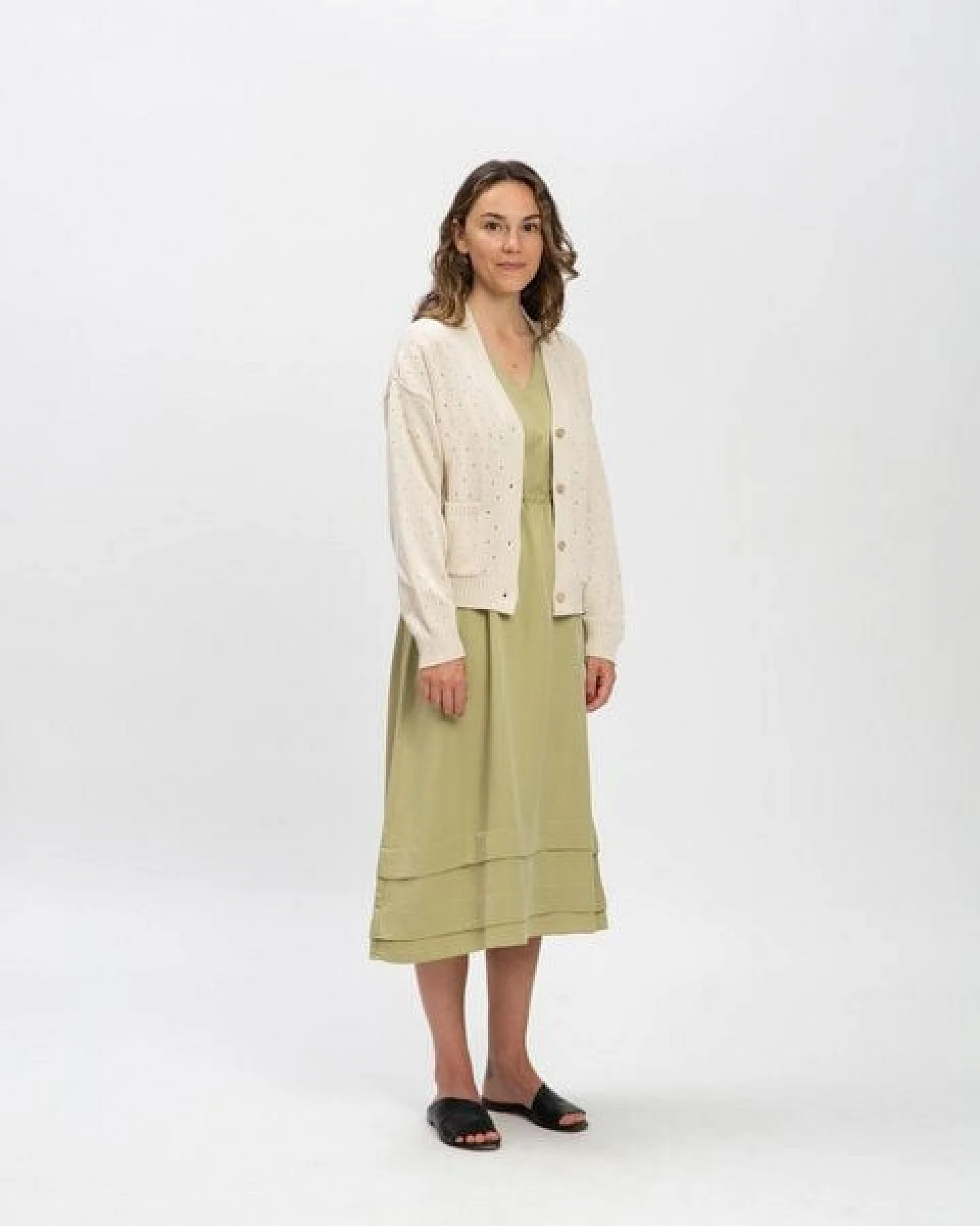 Matona Strickjacke aus Baumwolle für Frauen / Spring Cardigan – Ansicht 3
