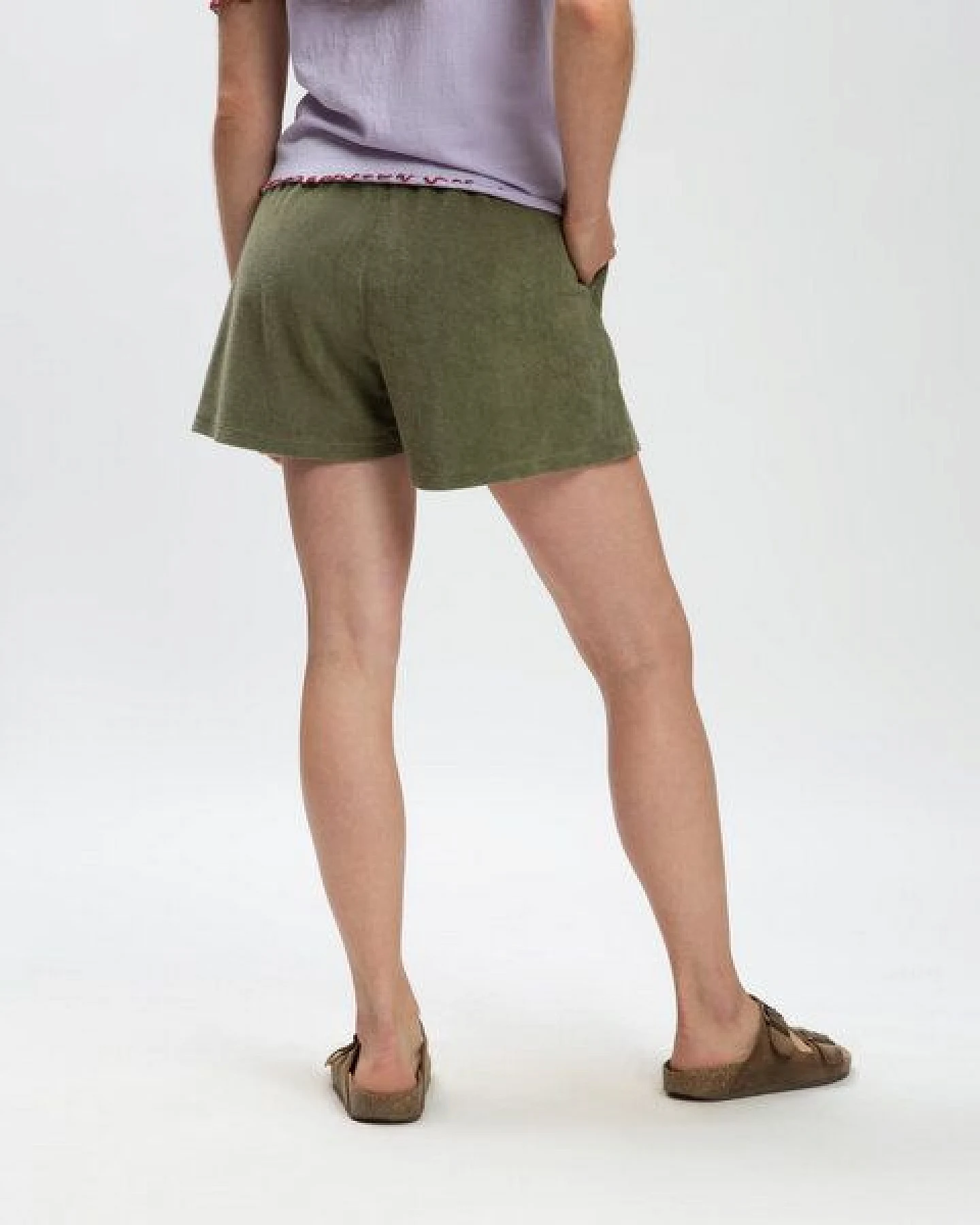 Matona Kuschlige Frotteeshorts für Frauen / Terry Shorts – Ansicht 2