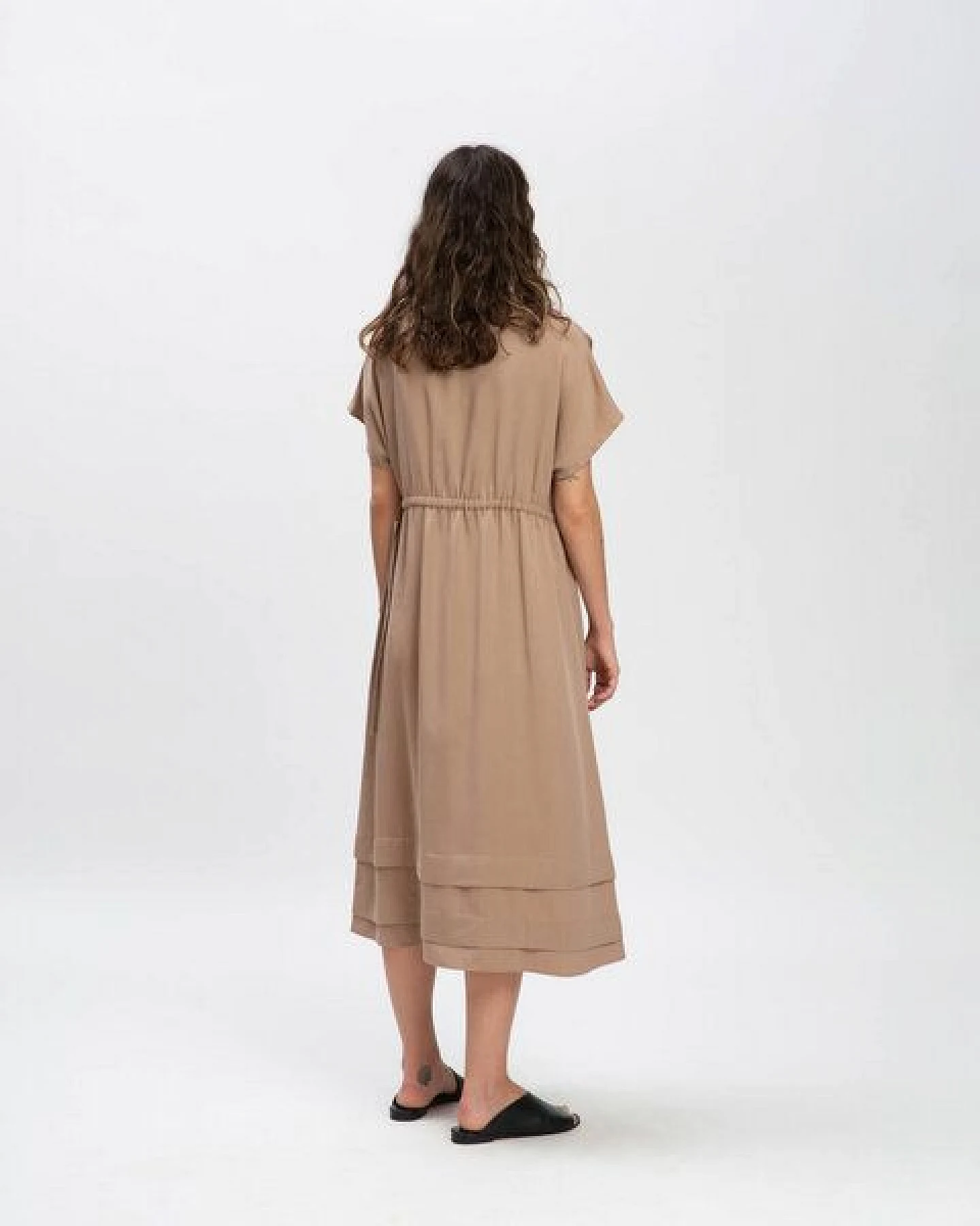 Matona Luftiges Kleid aus Lyocell für Frauen / Tencel Dress – Ansicht 2