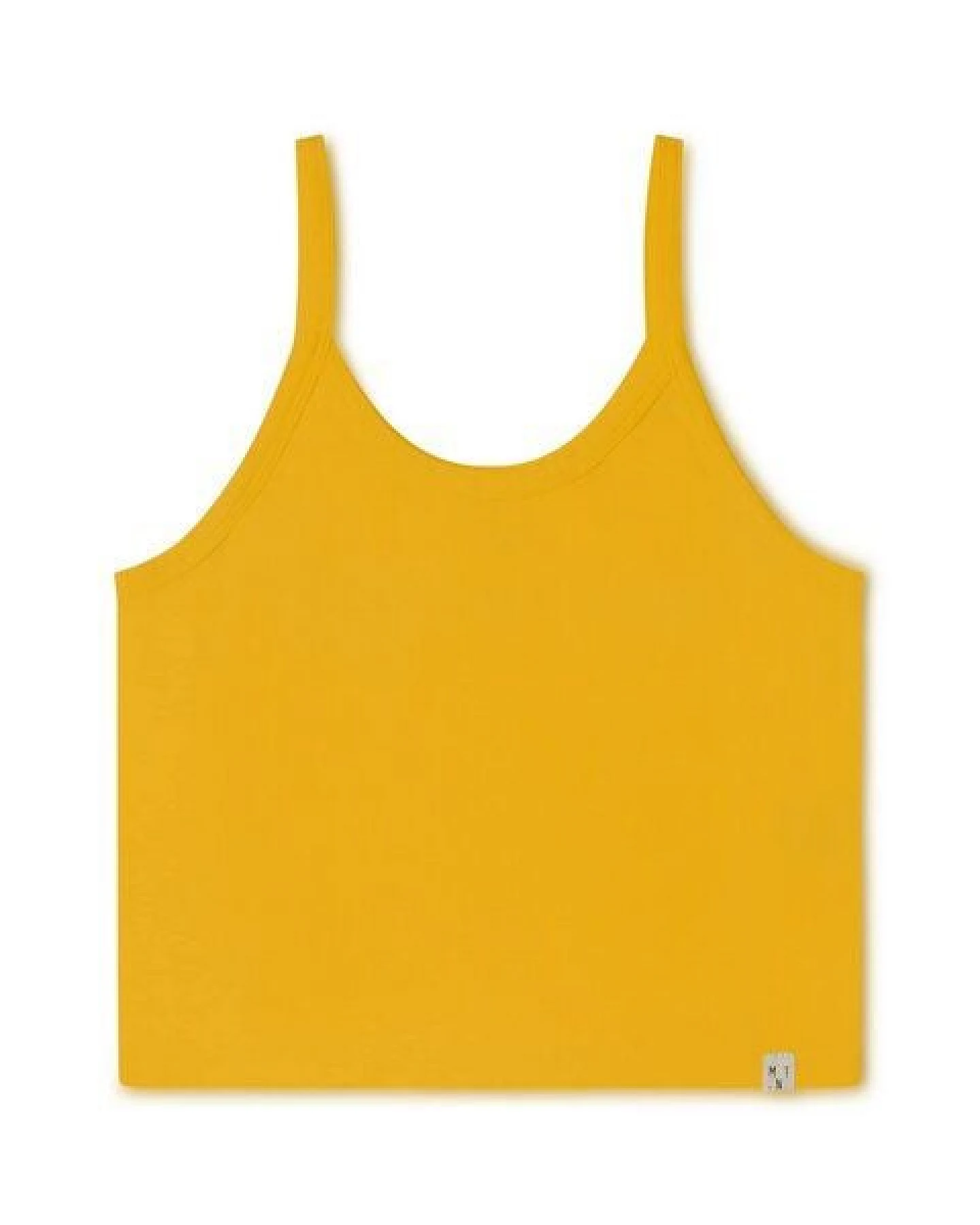 Matona Crop Top aus Baumwolle für Frauen / Basic Crop Top – Ansicht 3