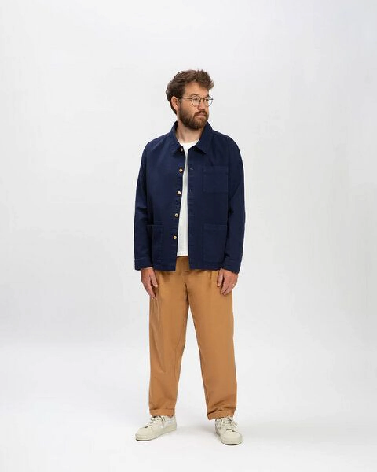 Matona Hemdjacke aus Baumwolle für Männer / Workwear Jacket – Ansicht 3
