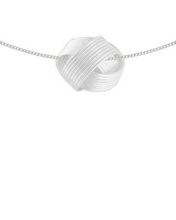 pakilia Silber Kette Knoten elegant Fair-Trade und handmade