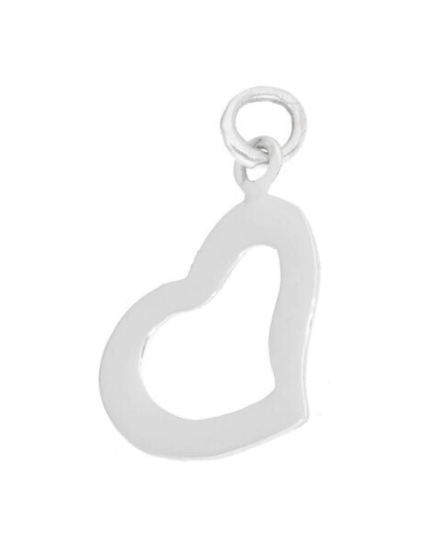 pakilia Silber Kette Herz minimalistisch fair-trade und handmade – Ansicht 2
