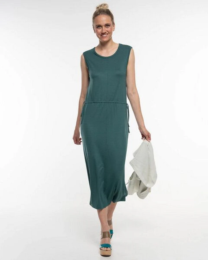 Alma & Lovis Legeres Midi-Kleid aus fließendem EcoVero