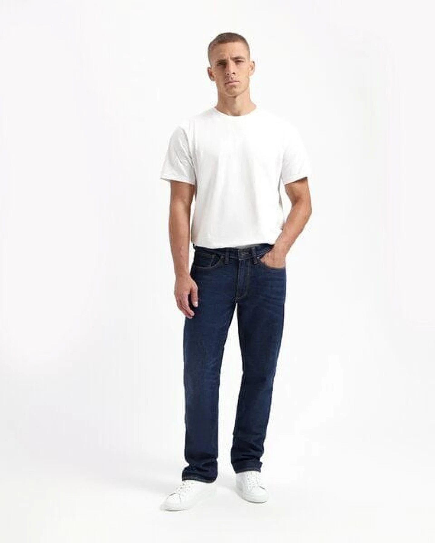 Kuyichi Jeans Scott Regular Basic-Blue – Ansicht 4