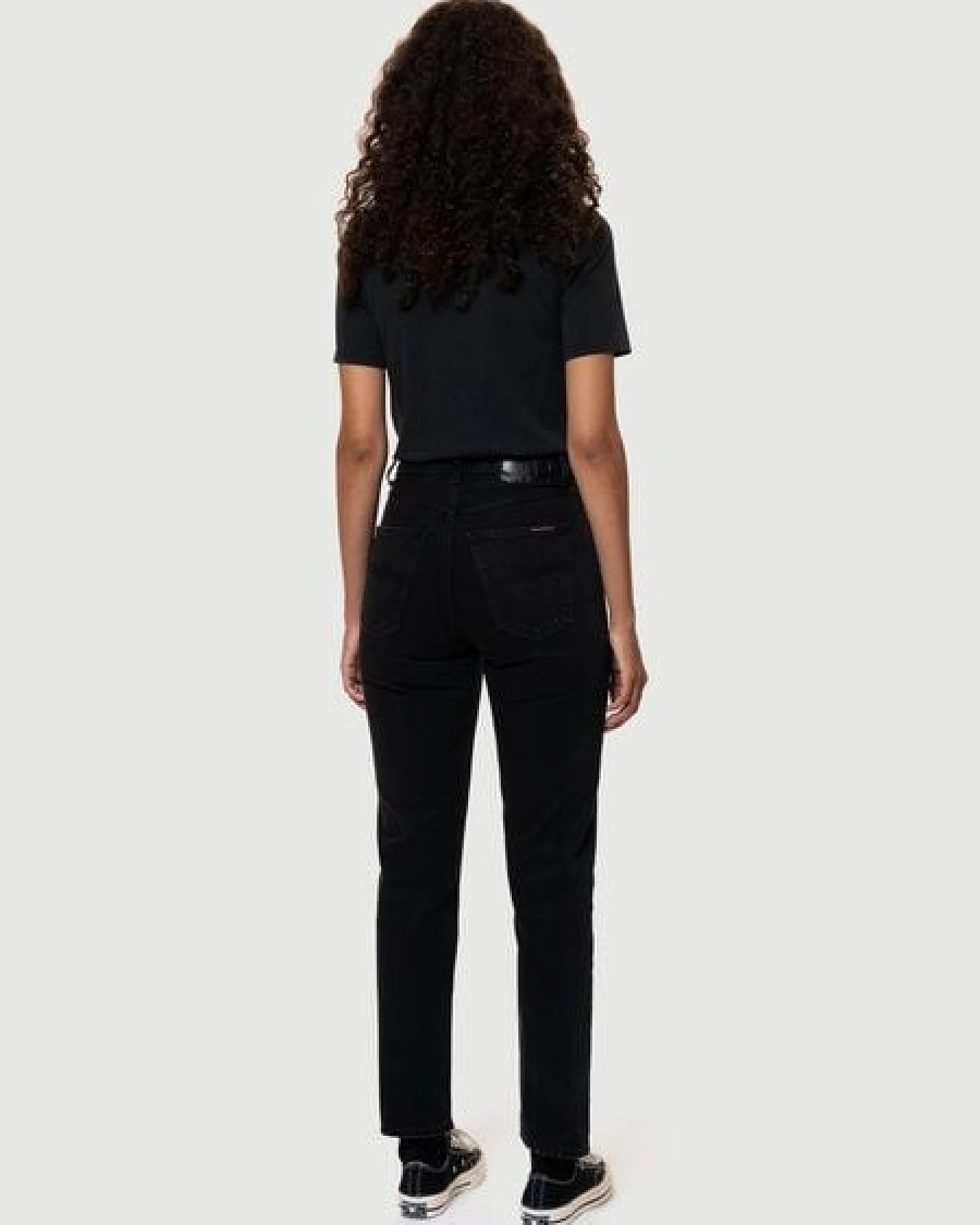 Nudie Jeans Jeans Breezy Britt Aged Black – Ansicht 4