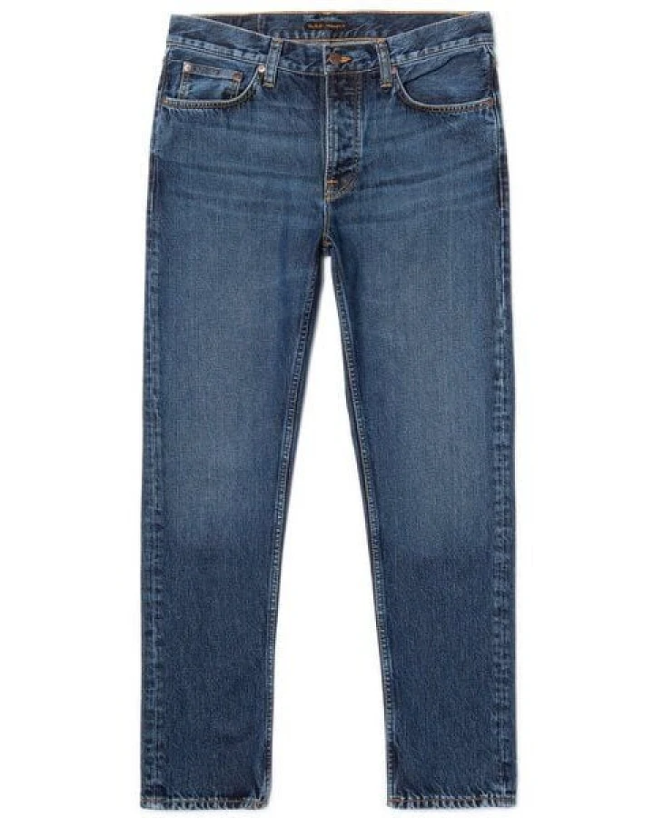 Nudie Jeans Jeans Steady Eddie II Blue Soil