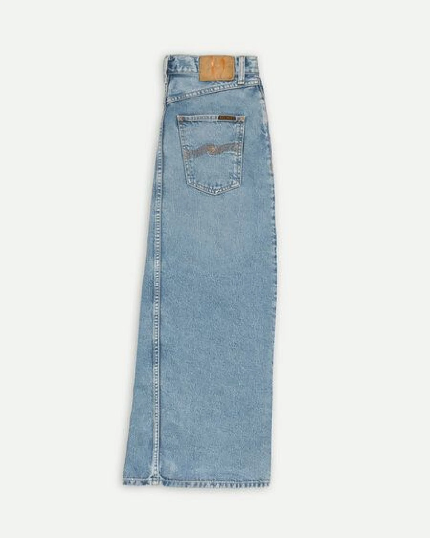 Nudie Jeans Jeans Rock Anna Desert Light Blue – Ansicht 2