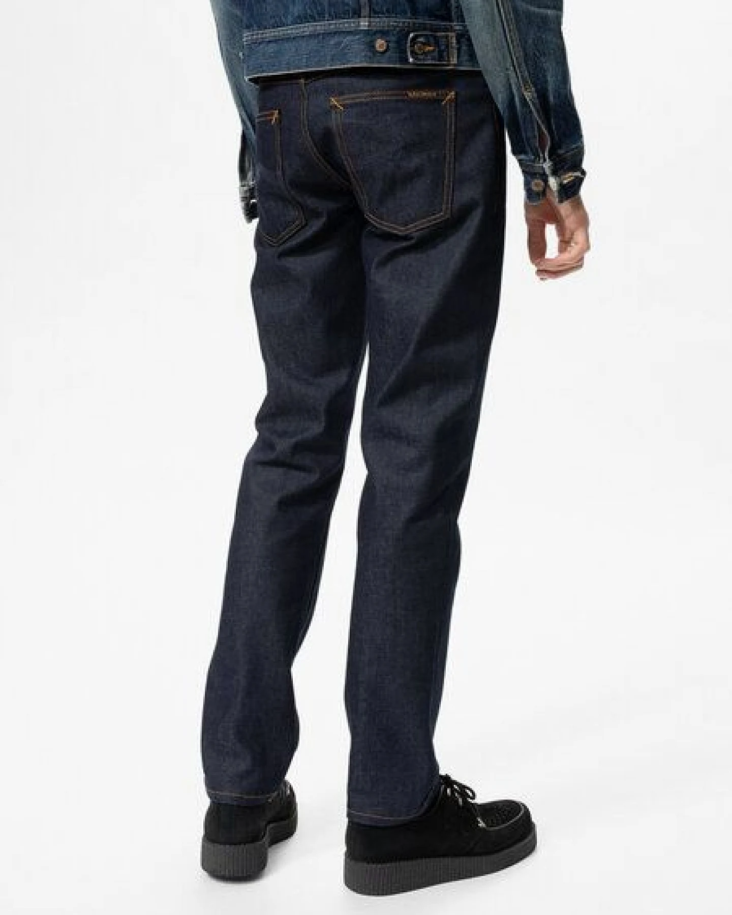 Nudie Jeans Jeans Solid Ollie Dry Abyss – Ansicht 4