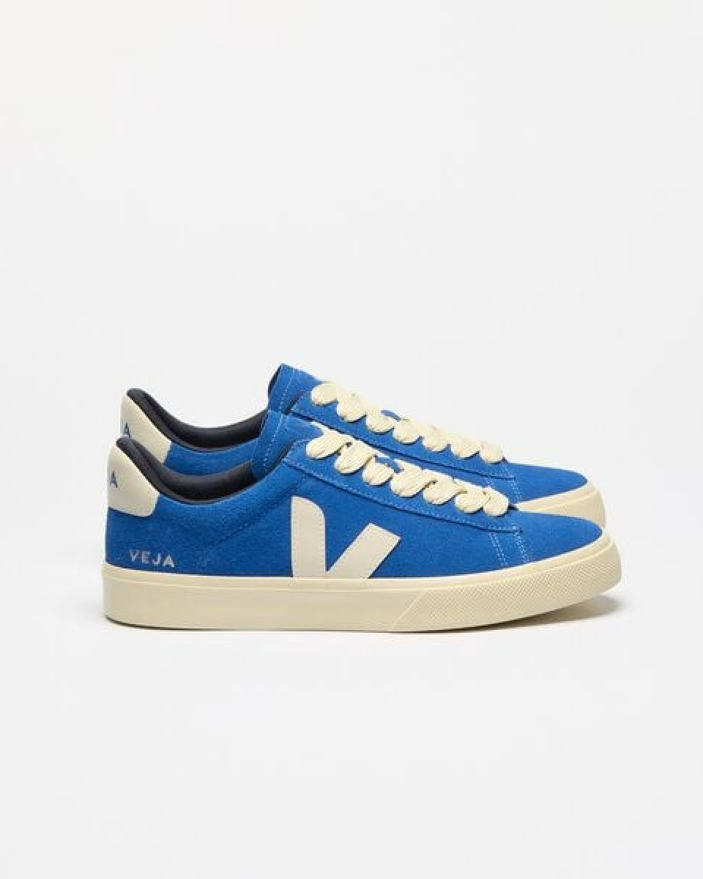 Veja Damen-Sneaker Campo Bold Suede Indigo Pierre – Ansicht 4