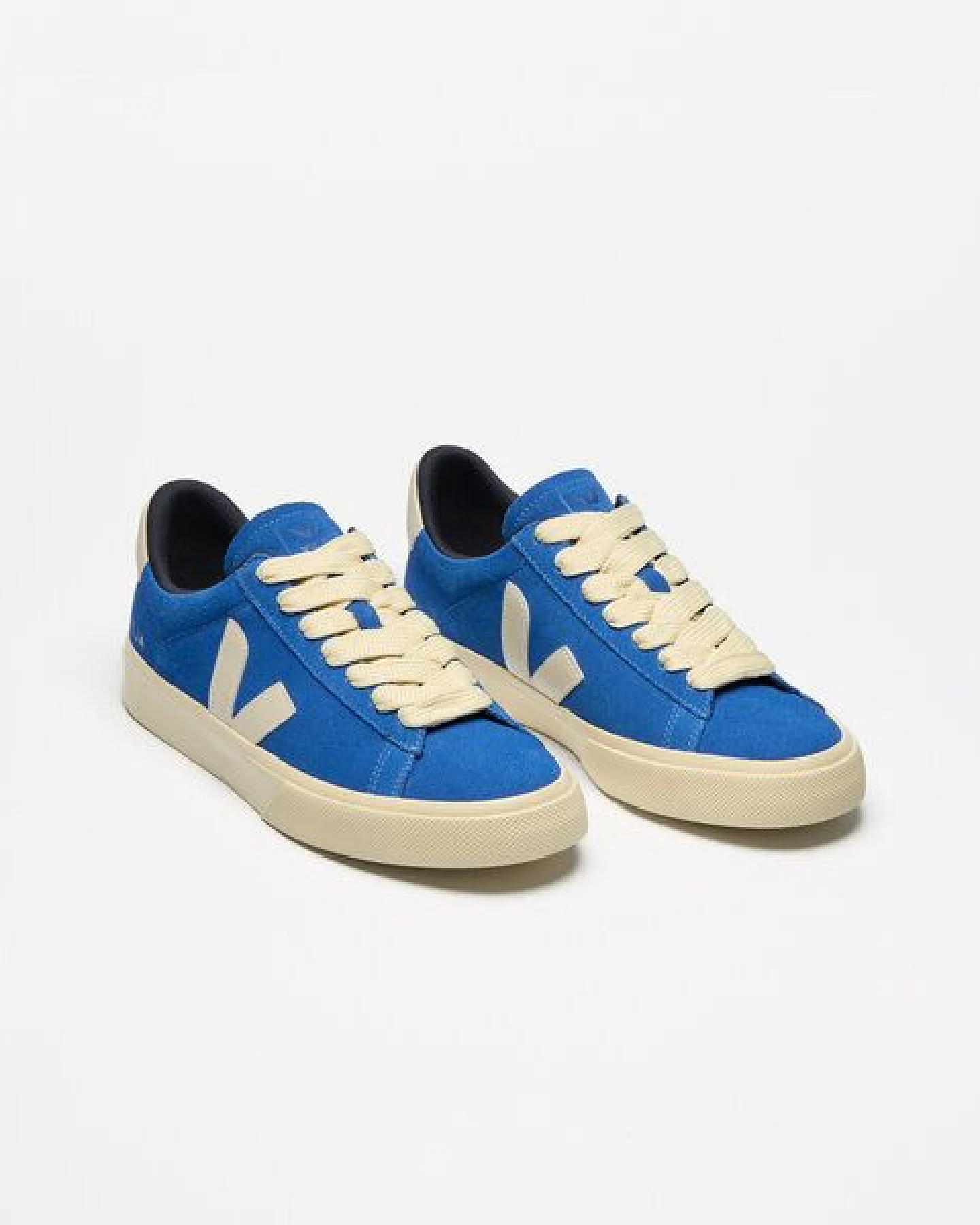 Veja Damen-Sneaker Campo Bold Suede Indigo Pierre – Ansicht 2