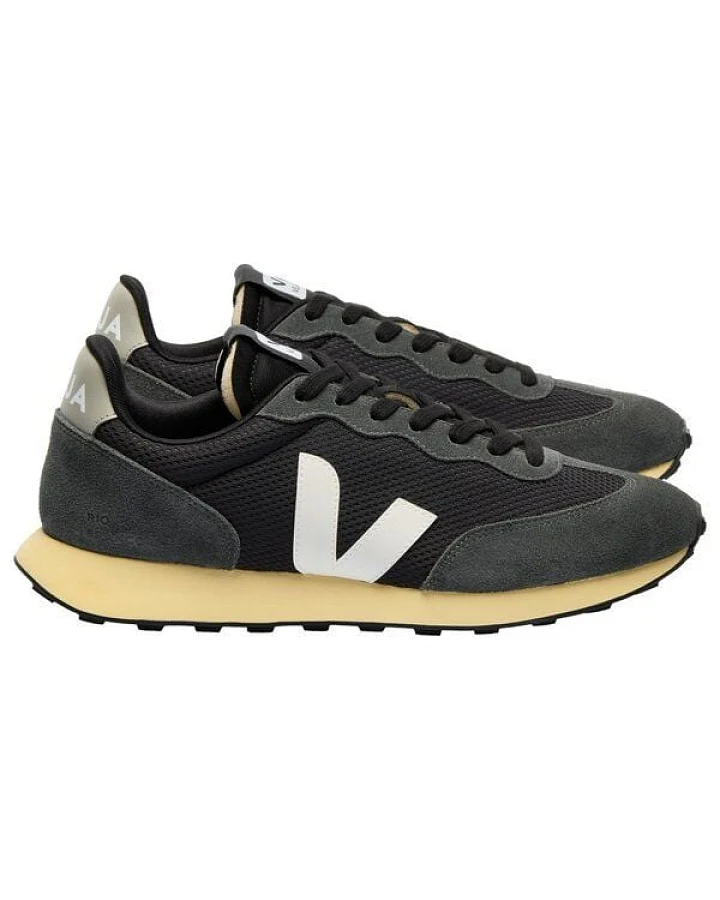 Produktseite: Veja Herren-Sneaker Rio Branco II Alveomesh Black White
