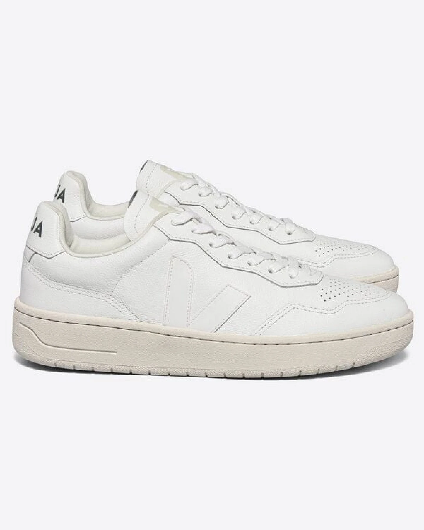 Veja Herren-Sneakers V-90 OT Leather Extra White – Ansicht 4