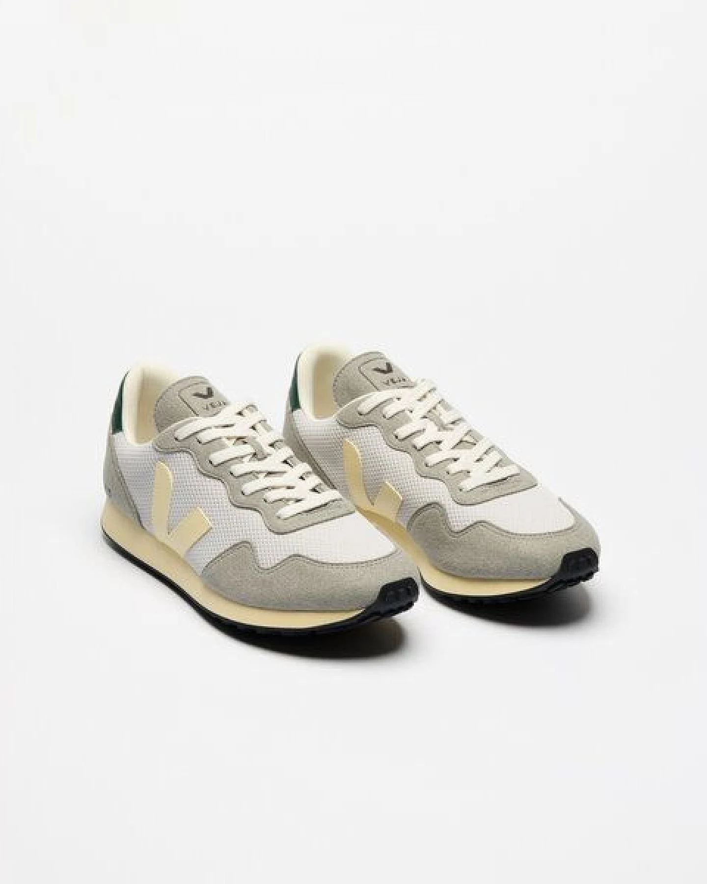 Veja Vegane Herren-Sneaker SDU REC Alveomesh Light Grey Butter – Ansicht 2
