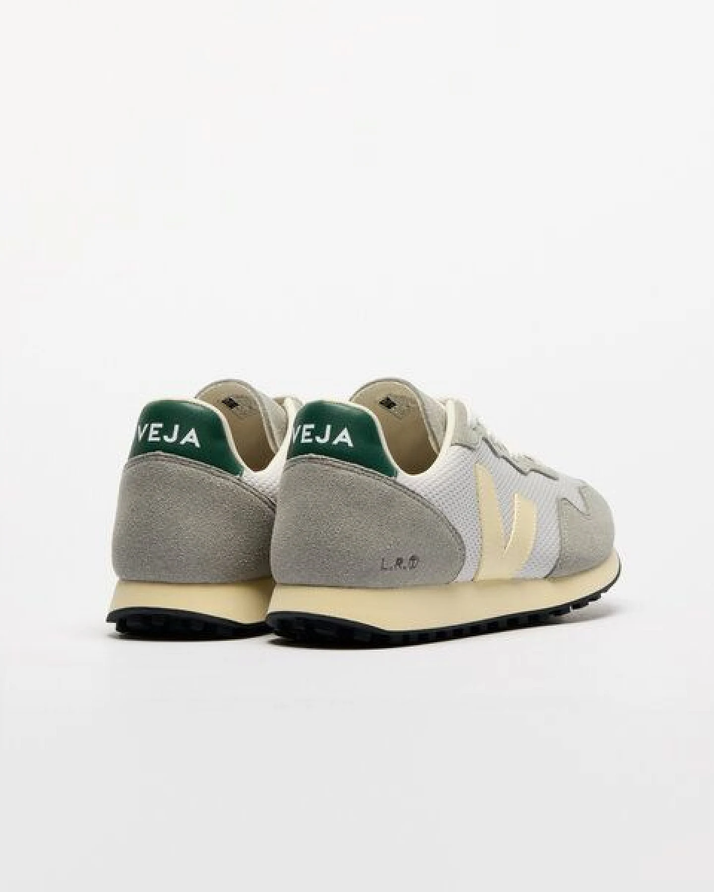 Veja Vegane Herren-Sneaker SDU REC Alveomesh Light Grey Butter – Ansicht 3