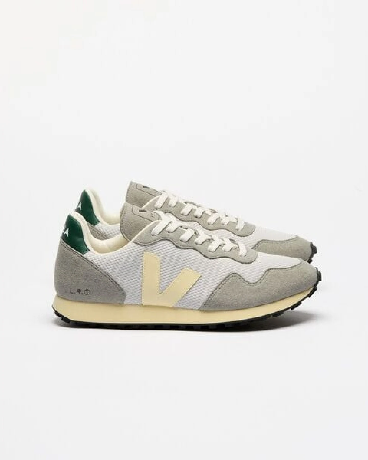 Veja Vegane Herren-Sneaker SDU REC Alveomesh Light Grey Butter – Ansicht 4