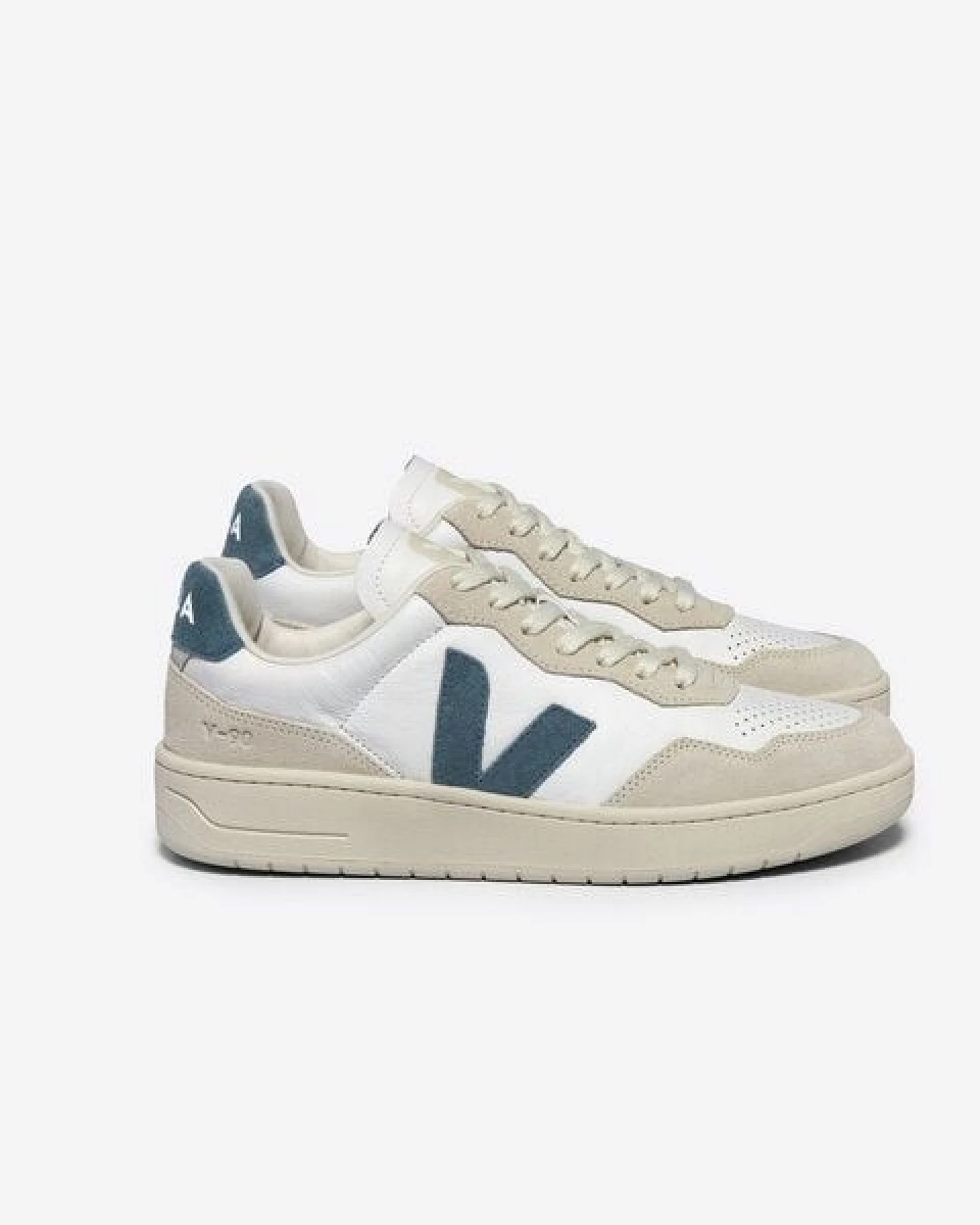 Veja Damen-Sneaker V-90 OT Leather Extra White California – Ansicht 4