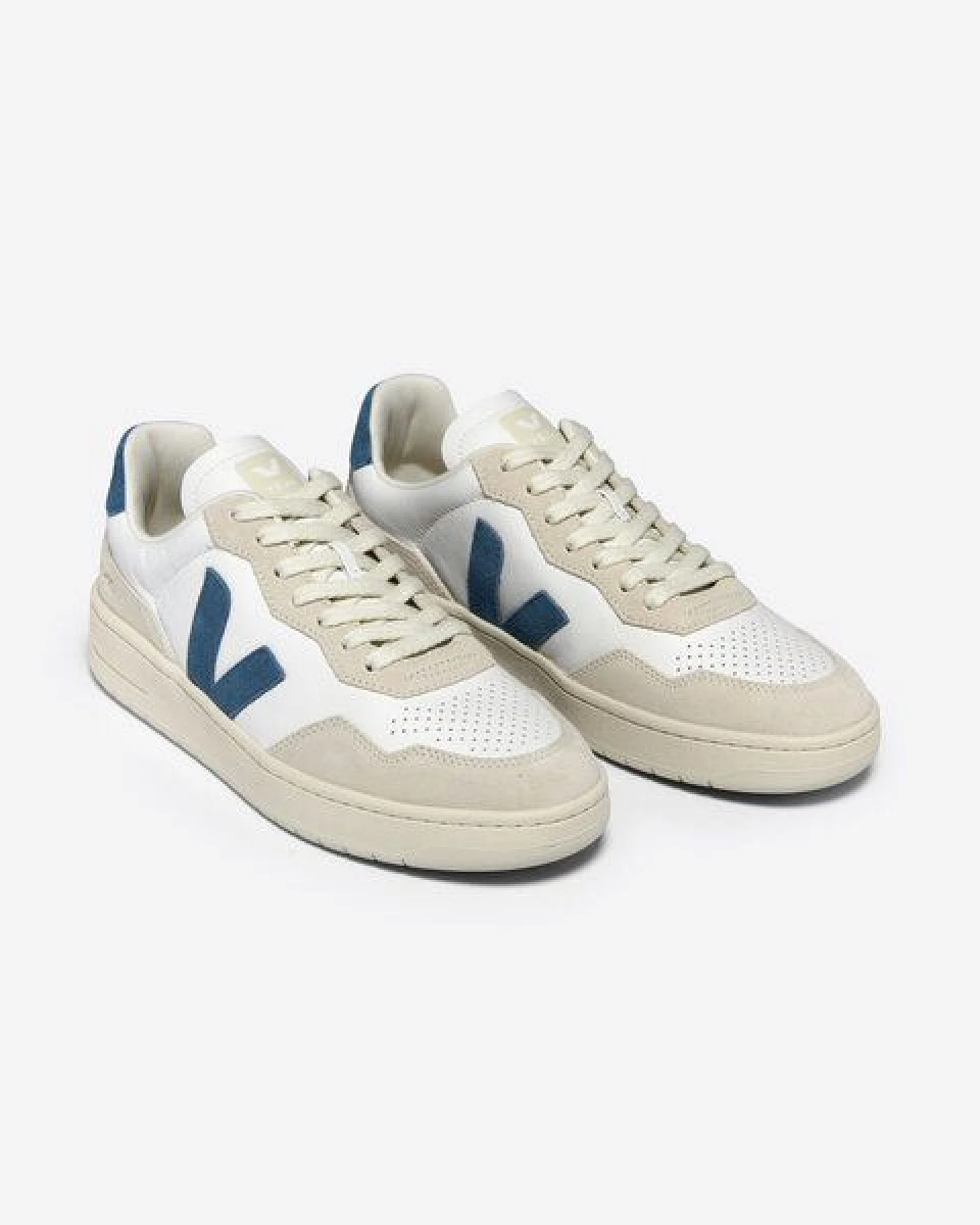 Veja Damen-Sneaker V-90 OT Leather Extra White California – Ansicht 2