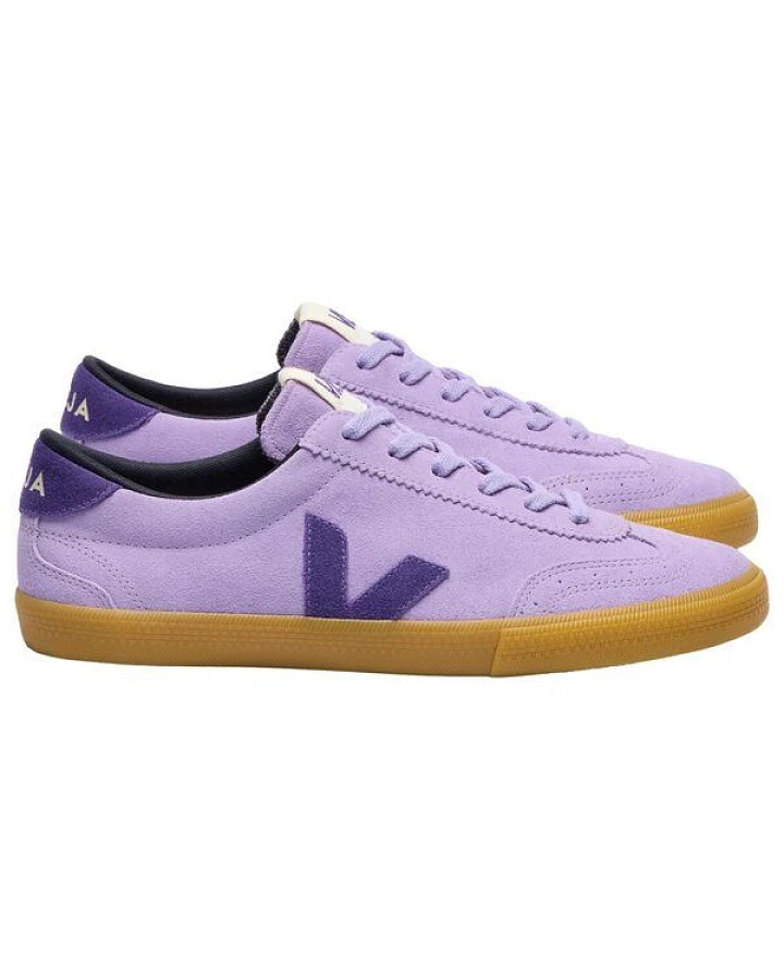 Veja Damen-Sneakers Volley Suede Lavande Purple