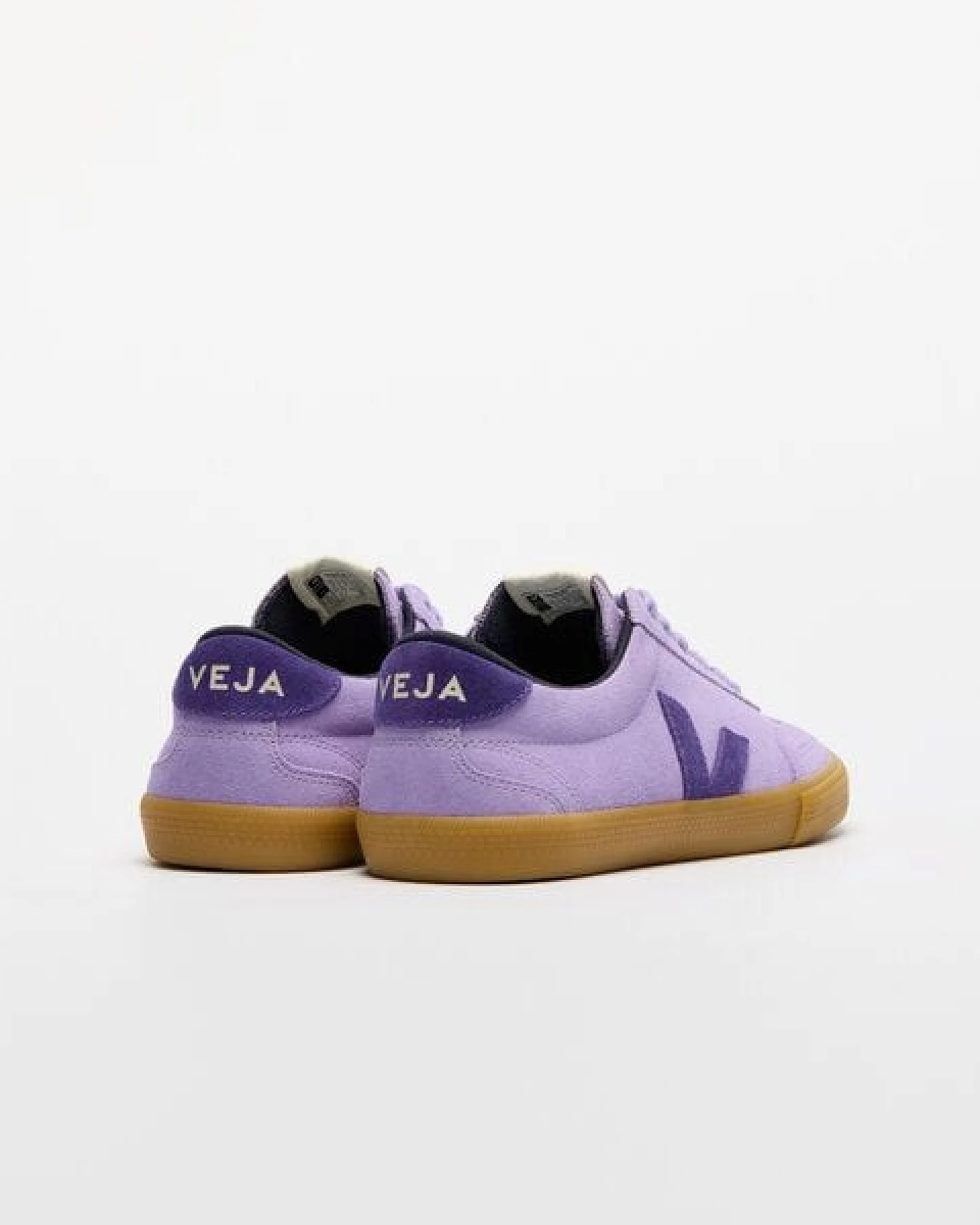Veja Damen-Sneakers Volley Suede Lavande Purple – Ansicht 3