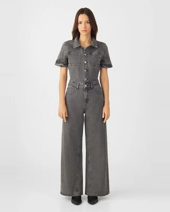 Damen Overall TWITTER Minimal Stretch DAWN Bio-Baumwolle