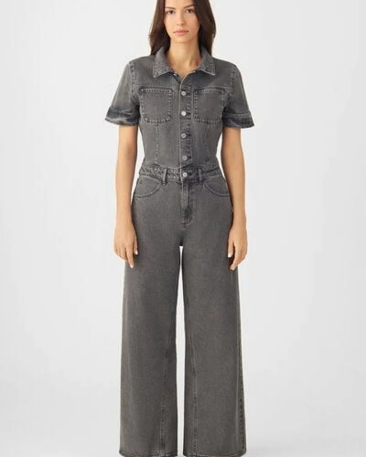 Damen Overall TWITTER Minimal Stretch DAWN Bio-Baumwolle