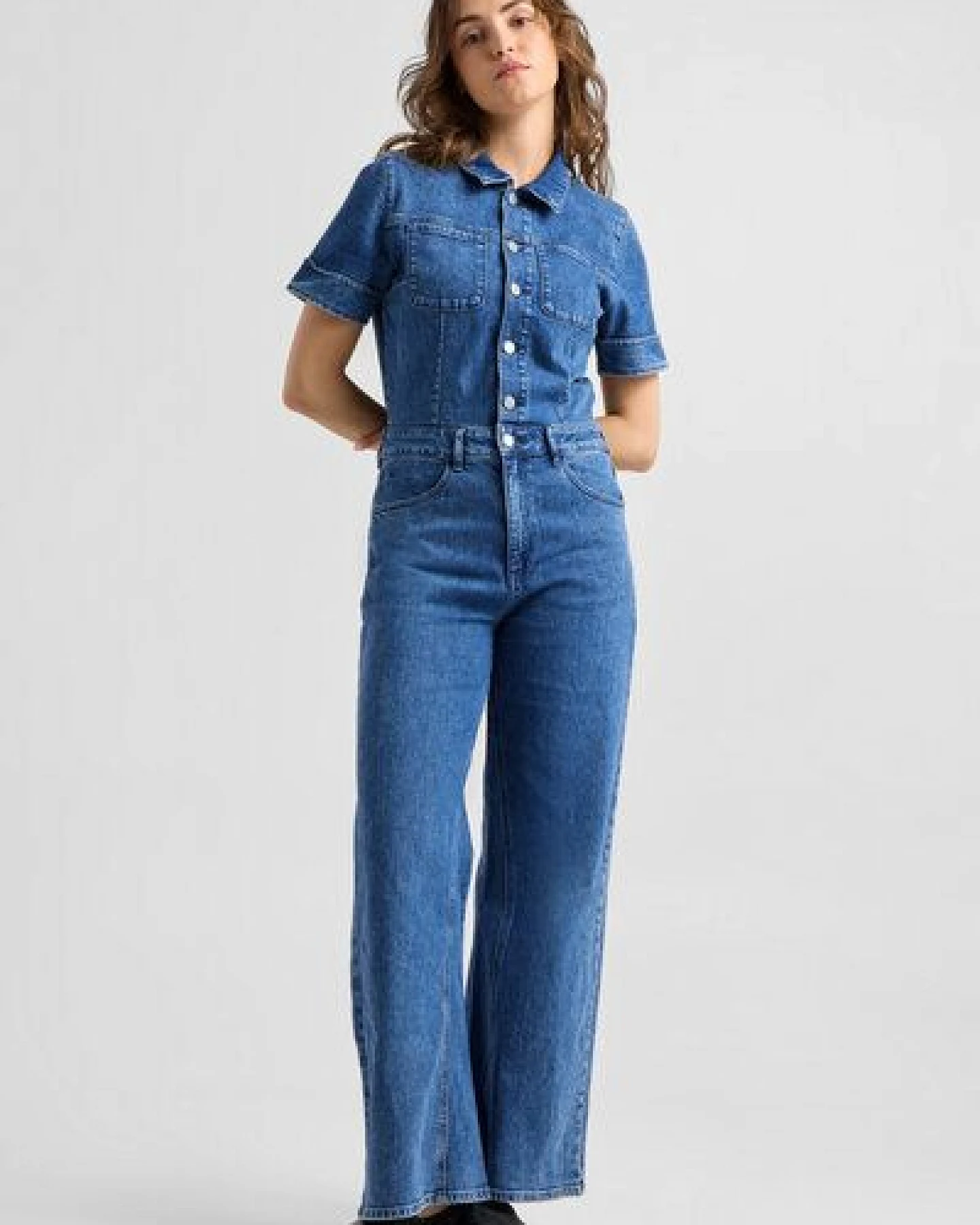 Damen Overall TWITTER Minimal Stretch DAWN Bio-Baumwolle – Ansicht 2