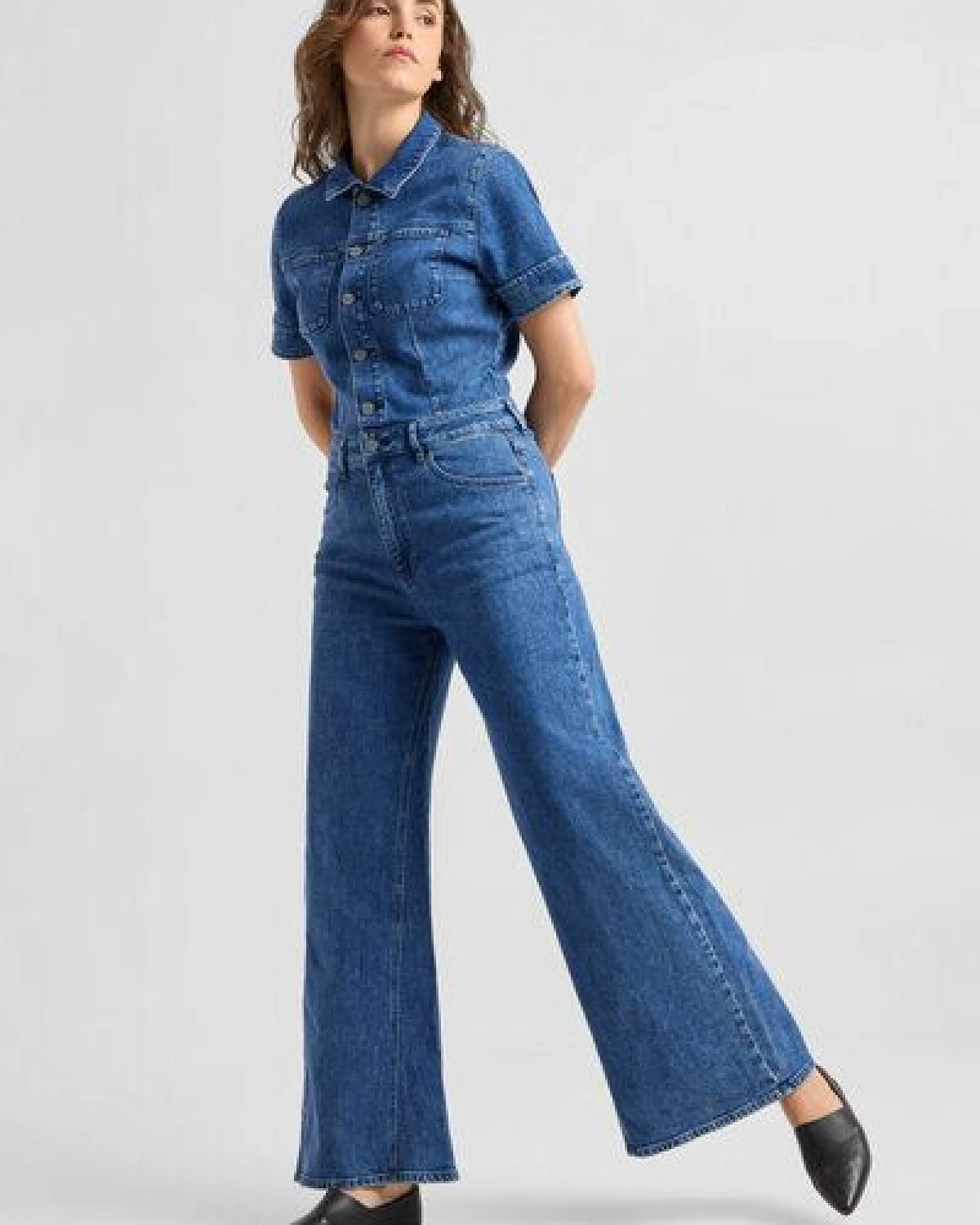 Damen Overall TWITTER Minimal Stretch DAWN Bio-Baumwolle – Ansicht 4