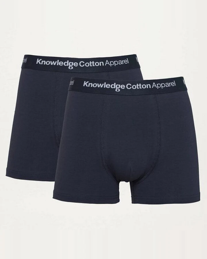 KnowledgeCotton Apparel Herren-Unterhosen im 2er-Pack