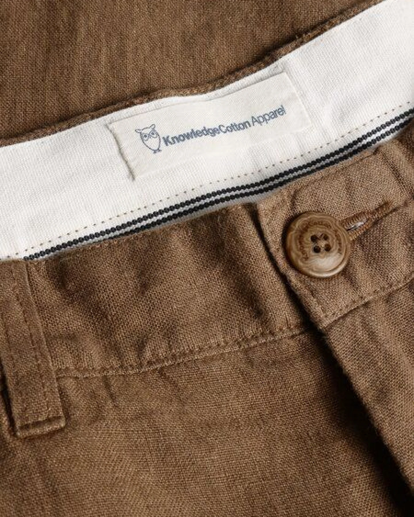 KnowledgeCotton Apparel Leinen-Shorts CHUCK – Ansicht 3