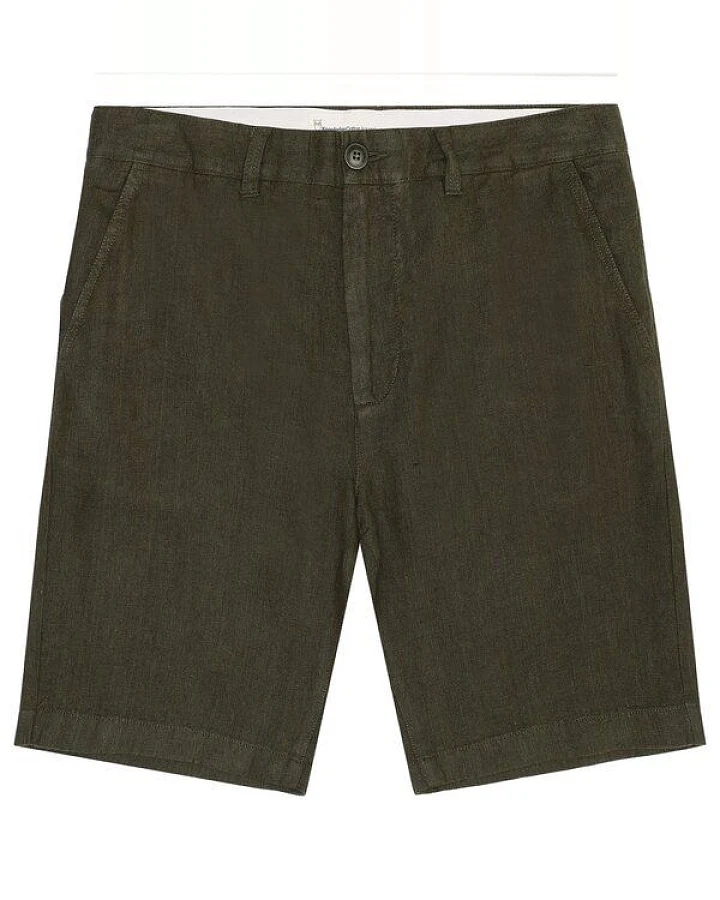 KnowledgeCotton Apparel Leinen-Shorts CHUCK