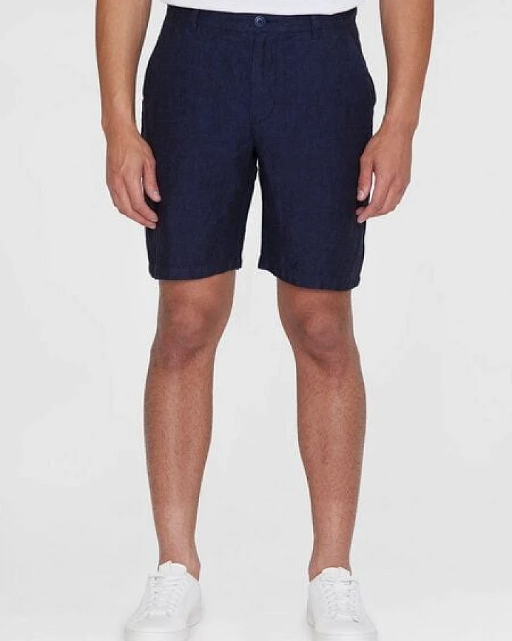 KnowledgeCotton Apparel Leinen-Shorts CHUCK