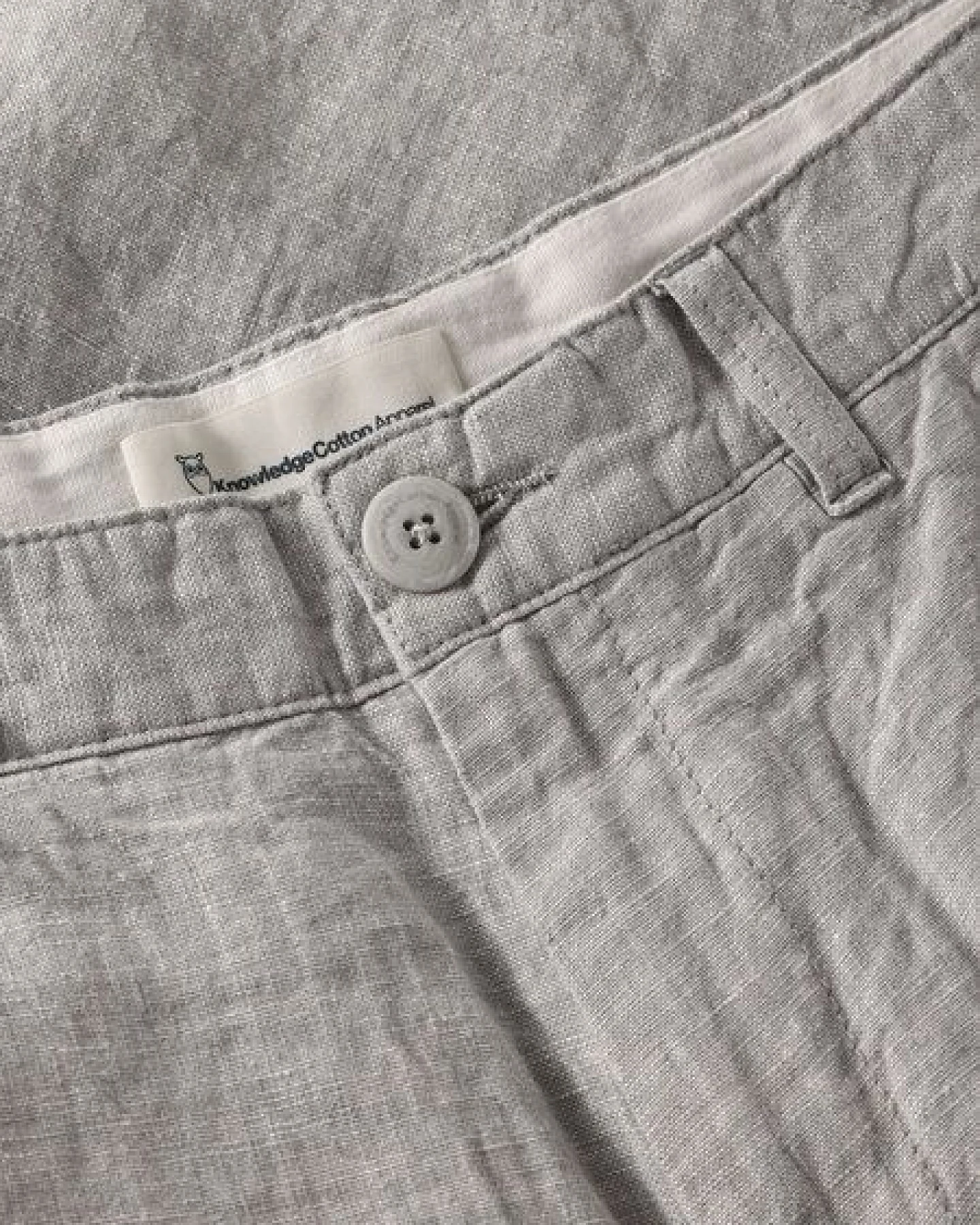 KnowledgeCotton Apparel Leinen-Shorts CHUCK – Ansicht 3