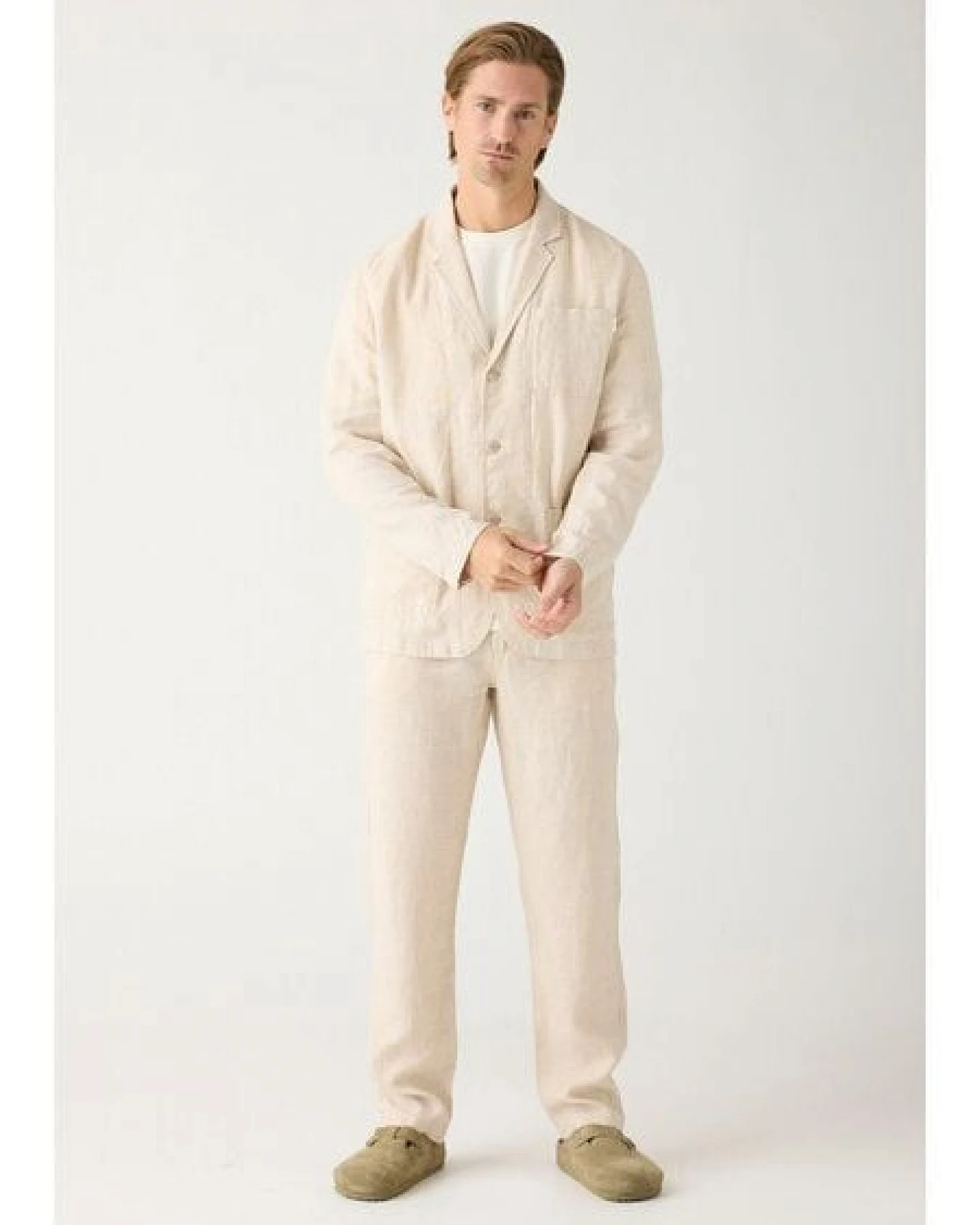 KnowledgeCotton Apparel Leinen-Hose CHUCK – Ansicht 3