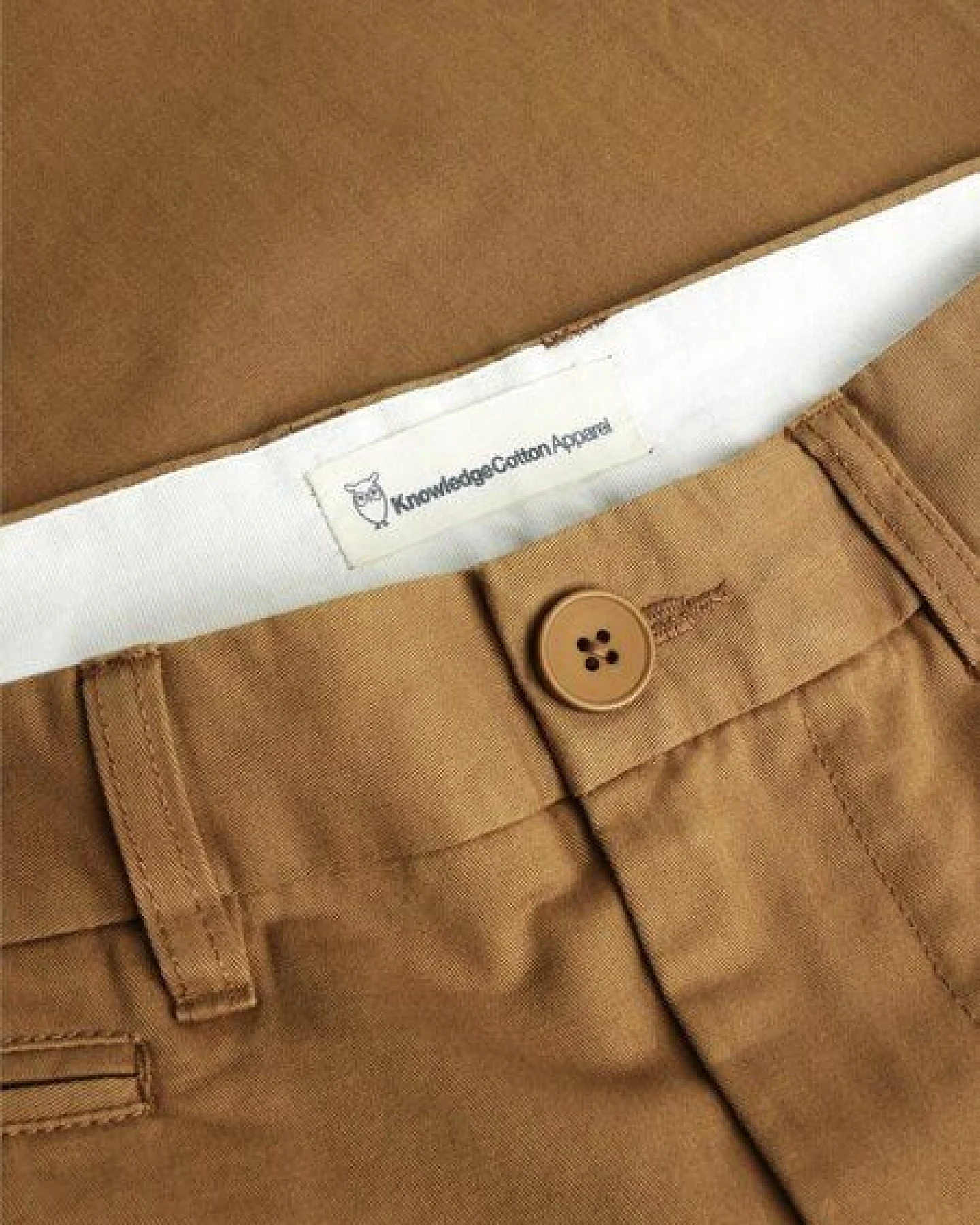 KnowledgeCotton Apparel Chino-Hose FLINT – Ansicht 3