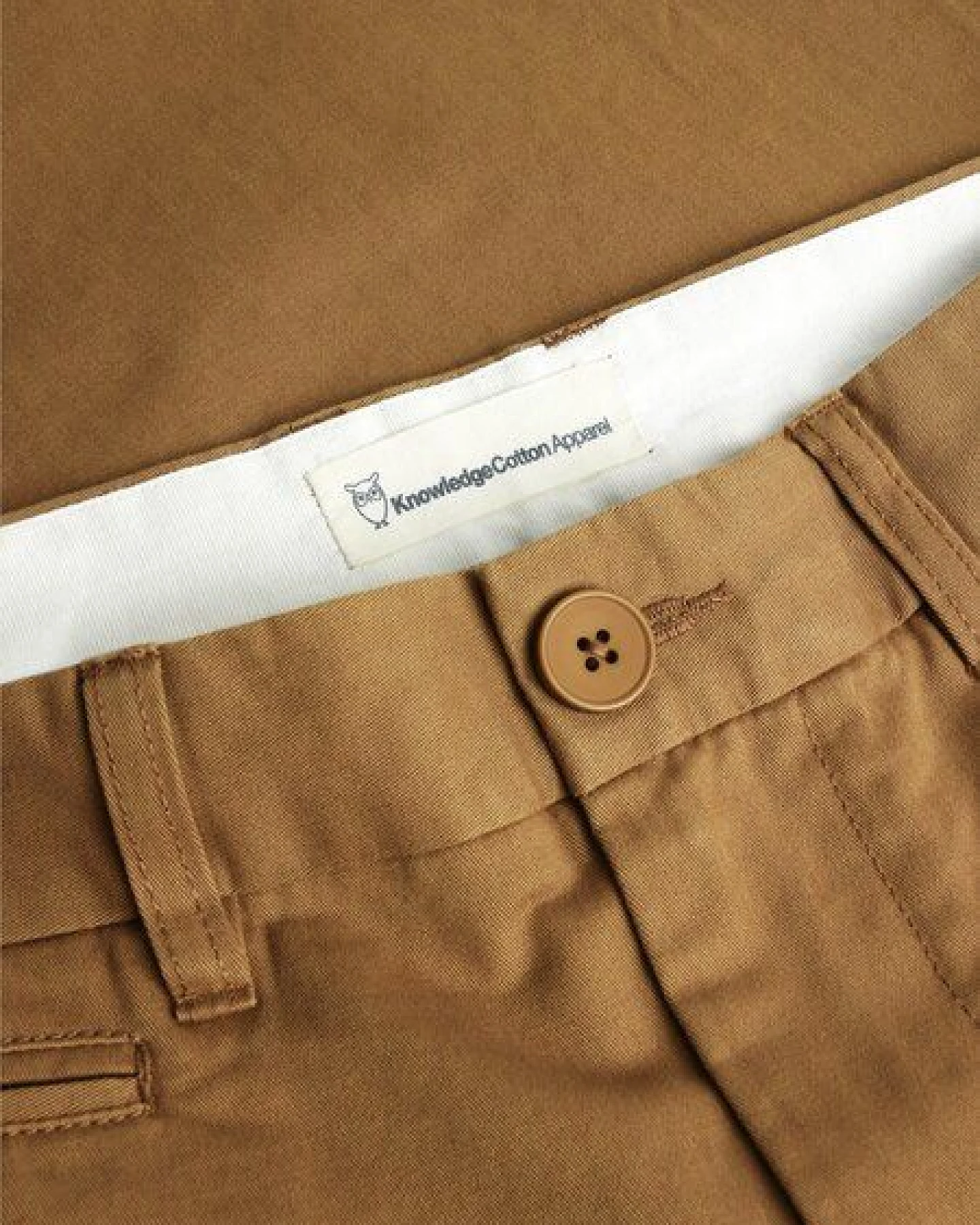 KnowledgeCotton Apparel Chino-Hose FLINT – Ansicht 3