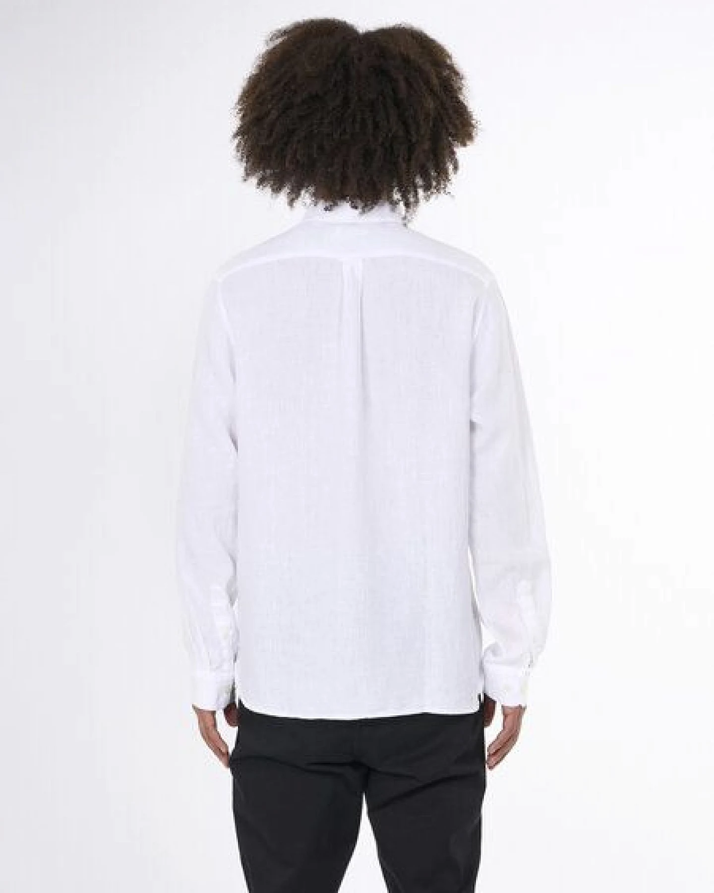 KnowledgeCotton Apparel Leinenhemd Costum Fit – Ansicht 4