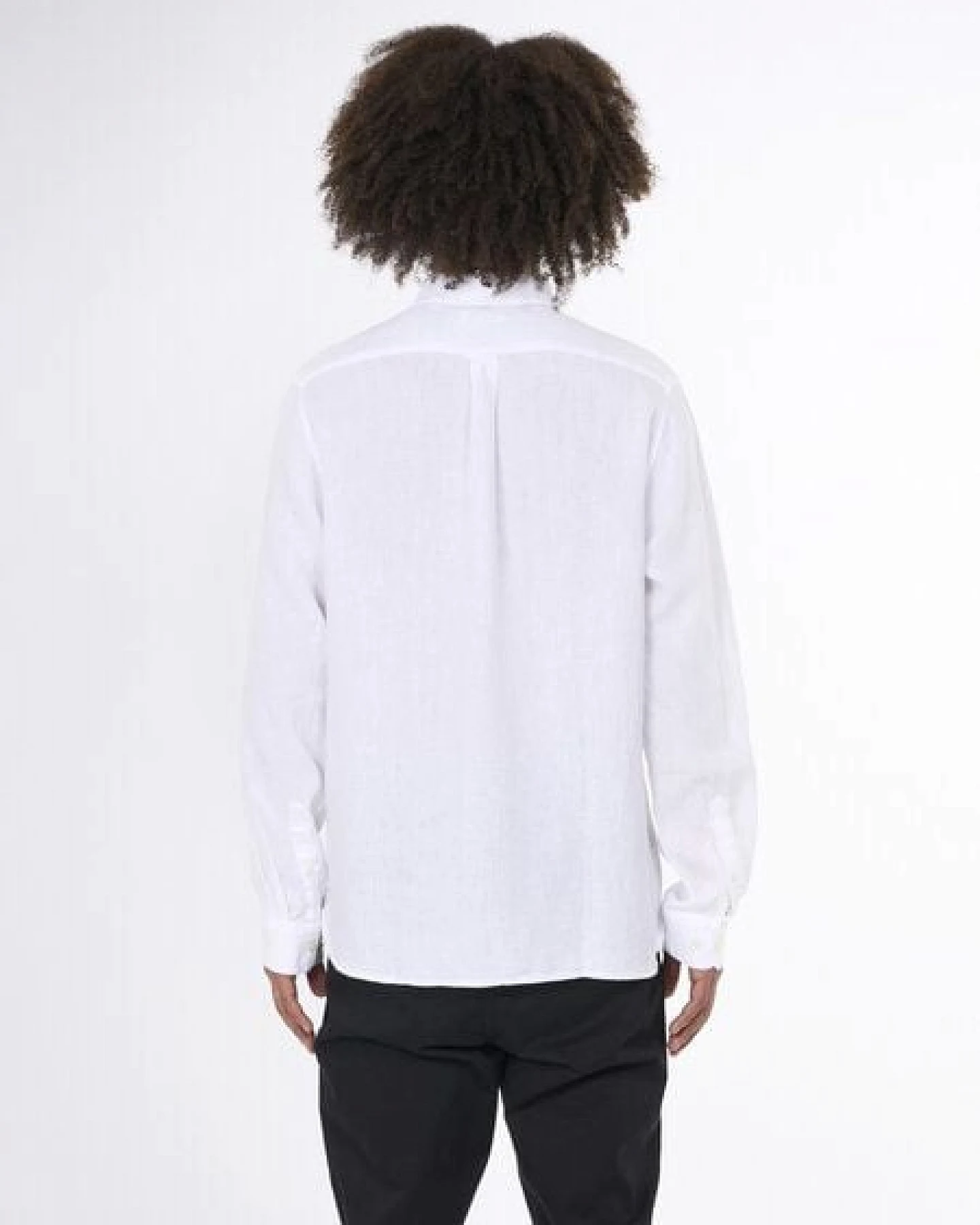 KnowledgeCotton Apparel Leinenhemd Costum Fit – Ansicht 4