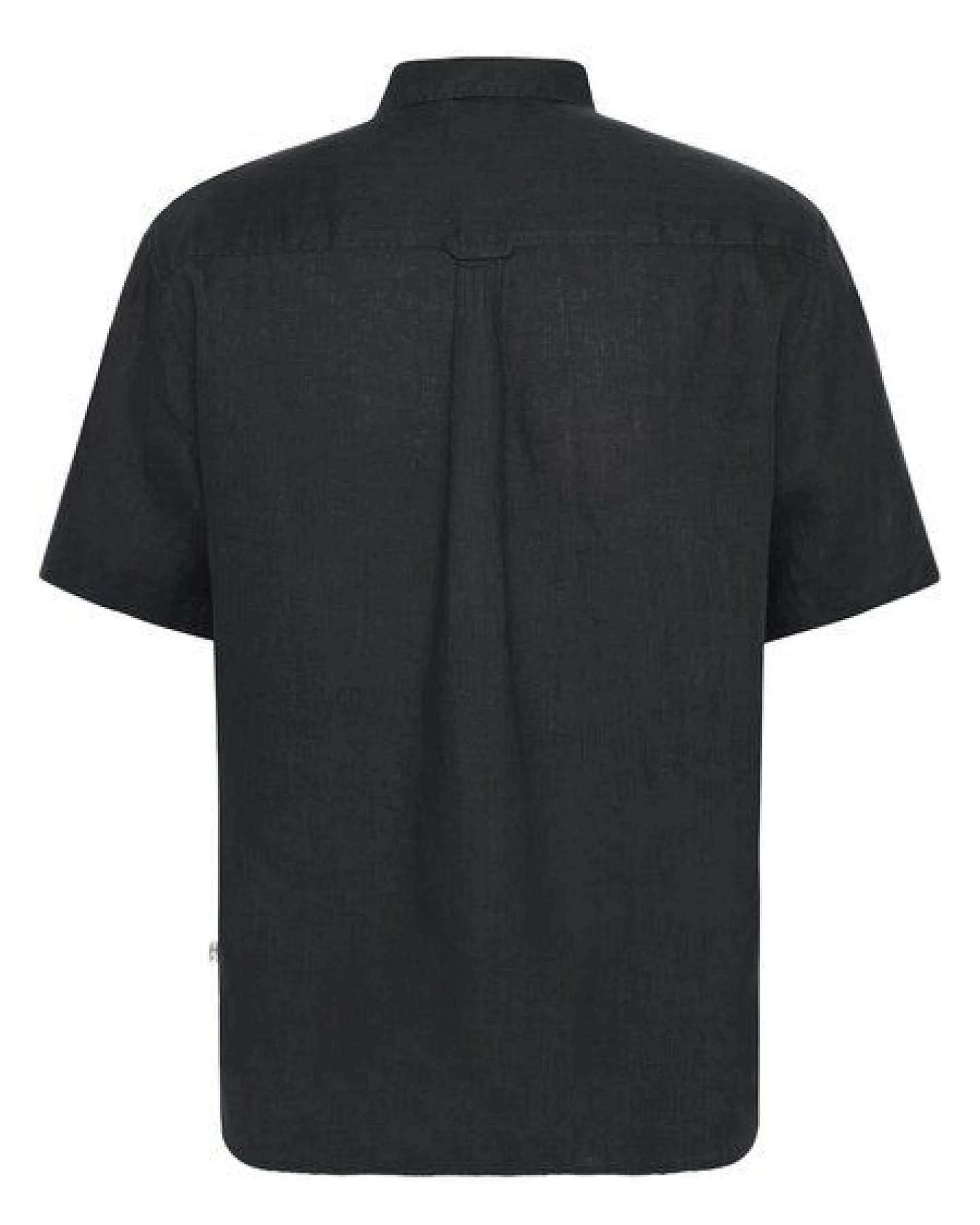 KnowledgeCotton Apparel Kurzarm-Hemd Custom Fit Leinen – Ansicht 2
