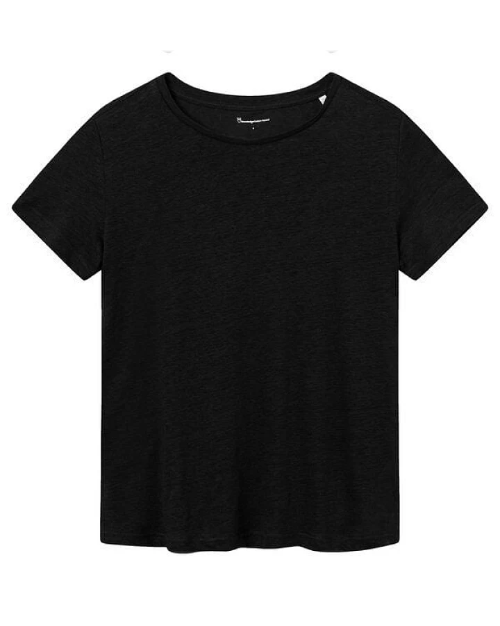 KnowledgeCotton Apparel T-Shirt Regular Leinen