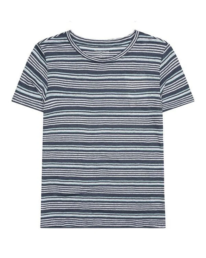 KnowledgeCotton Apparel T-Shirt Regular Linen