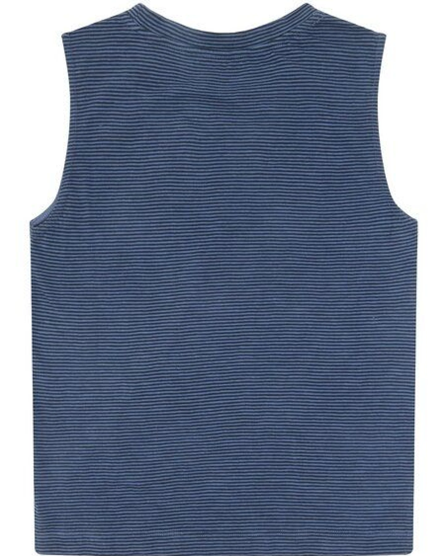KnowledgeCotton Apparel Gestreiftes Top Slub – Ansicht 2